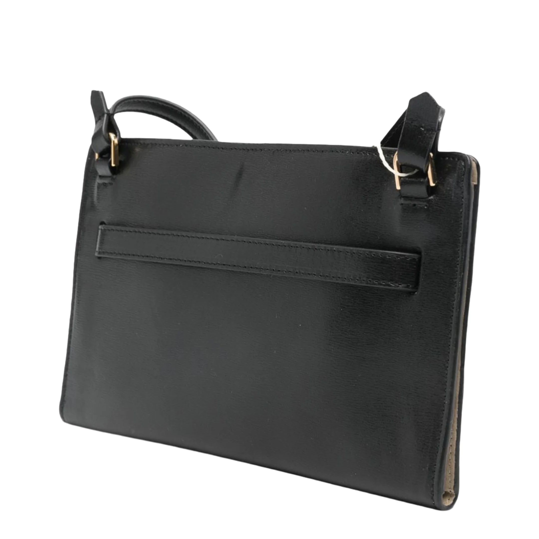 Belted Leather Crossbody Bag - Image 2