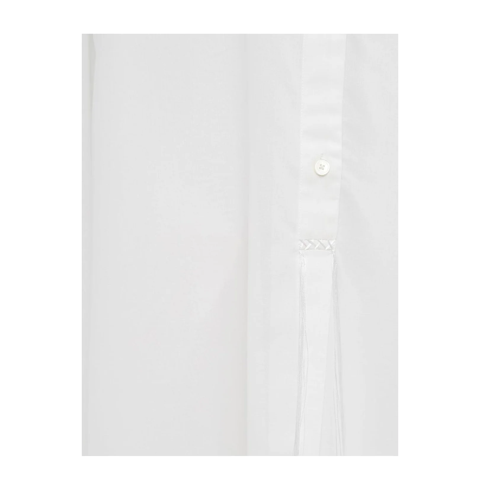Long Sleeve Band Collar Shirt - Image 3