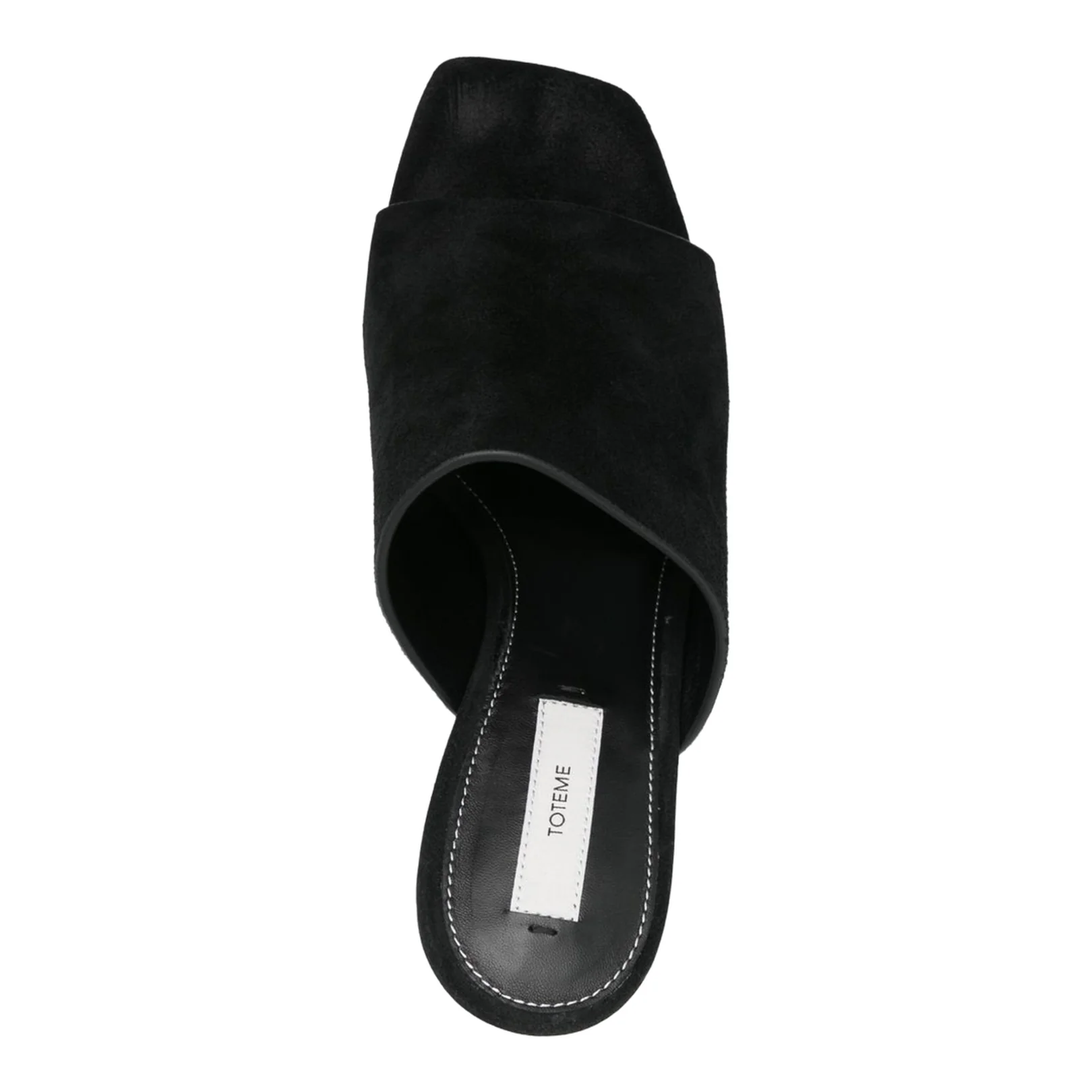 Suede Heeled Mules - Image 2