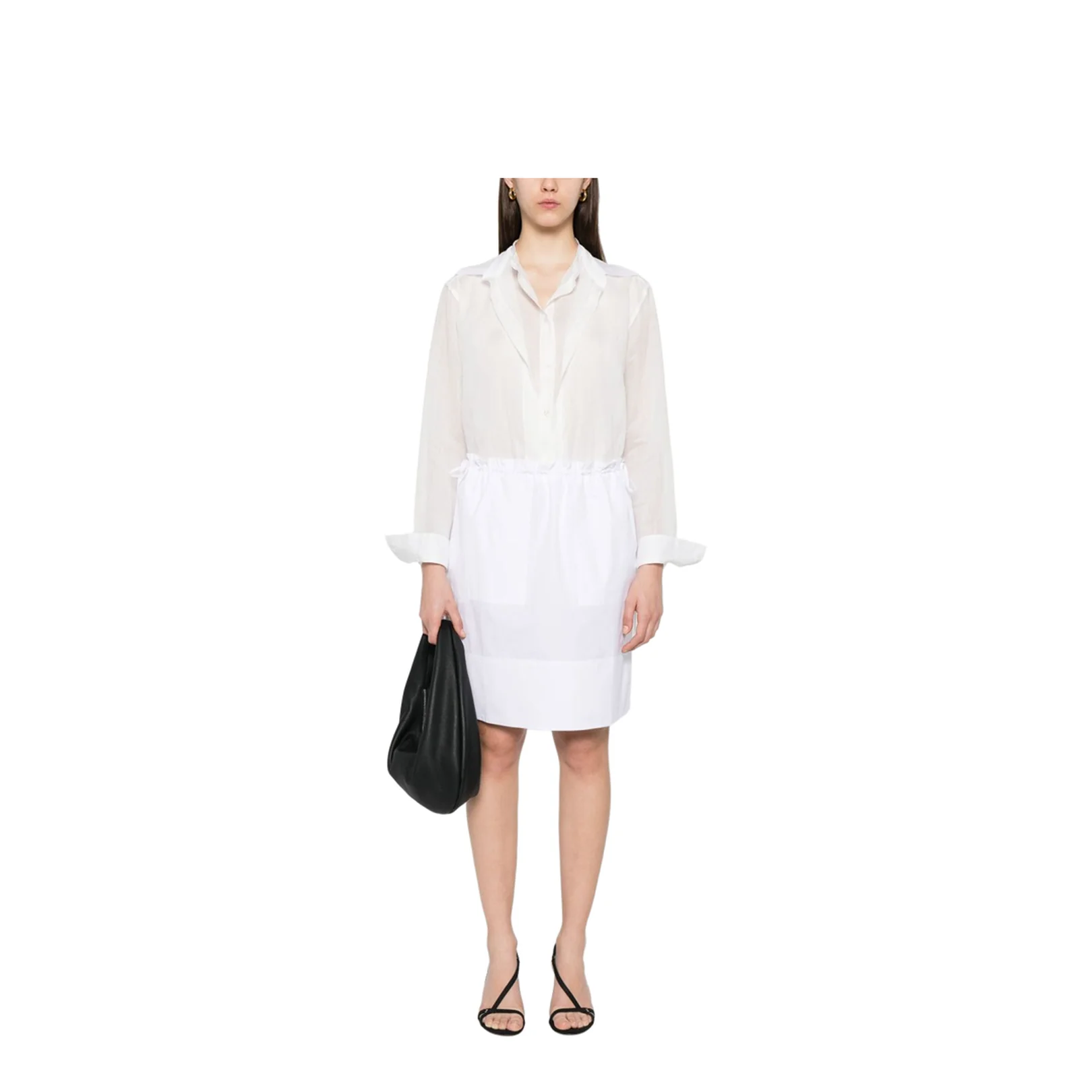 White Double Collar Shirt - Image 3