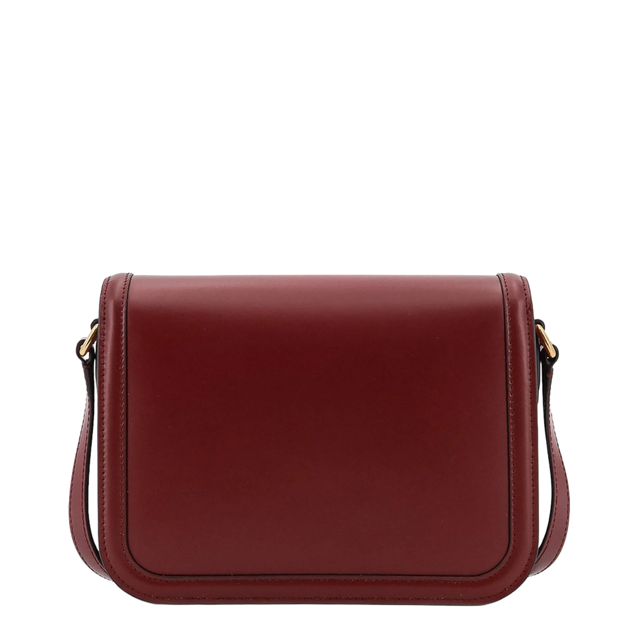 9To5 Calfskin Shoulder Bag - Ruby - Image 2