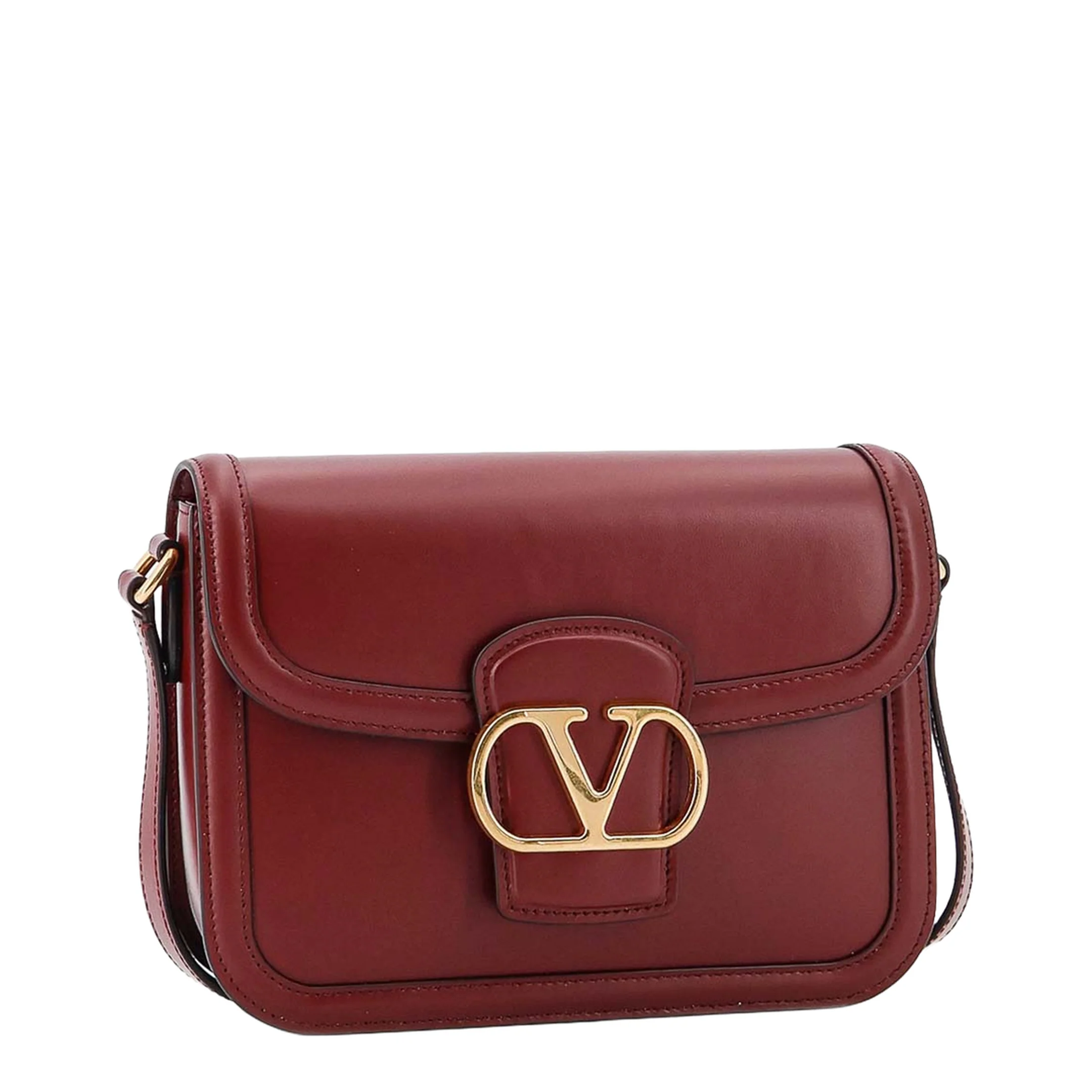 9To5 Calfskin Shoulder Bag - Ruby - Image 3