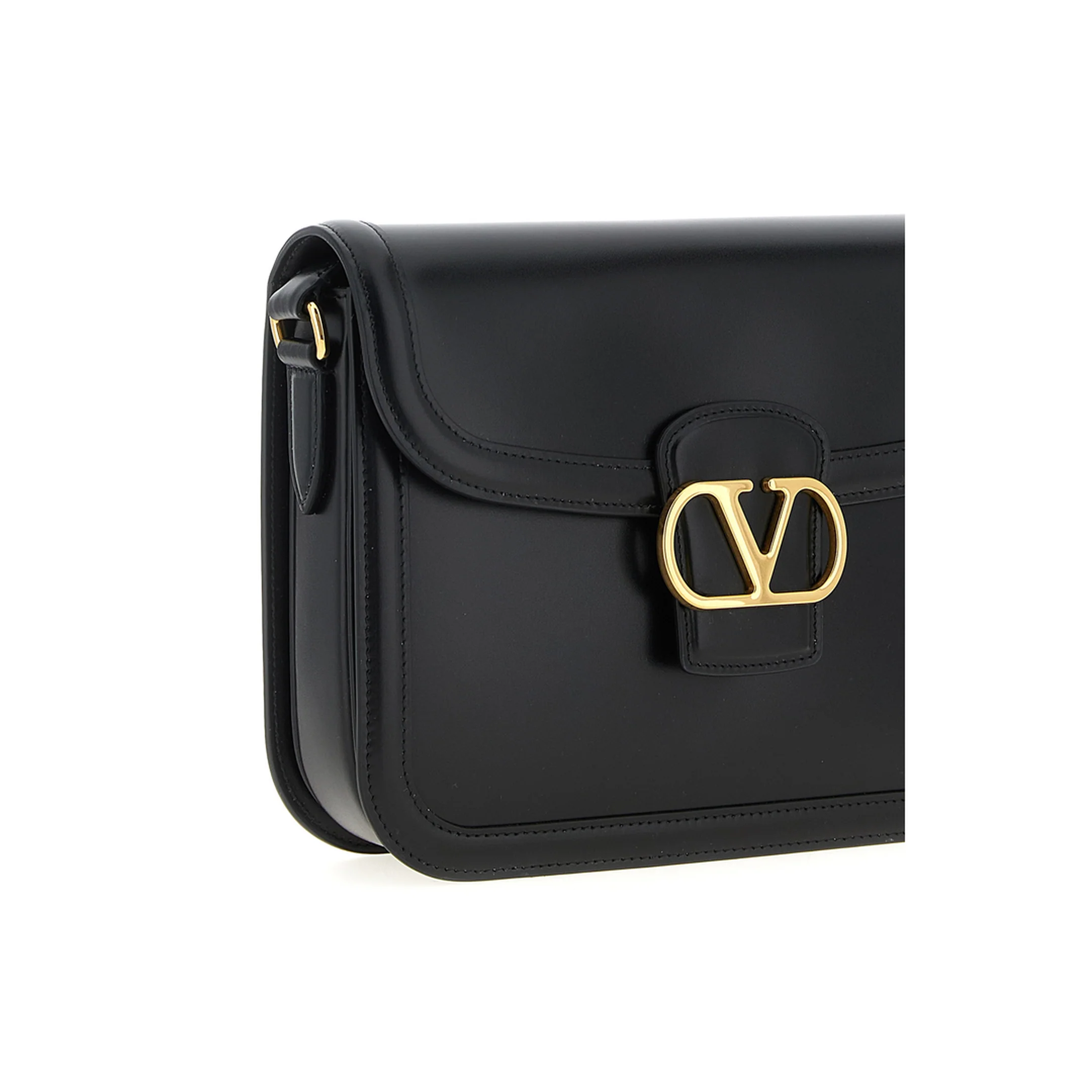 9TO5 Calfskin Shoulder Bag - Black - Image 3