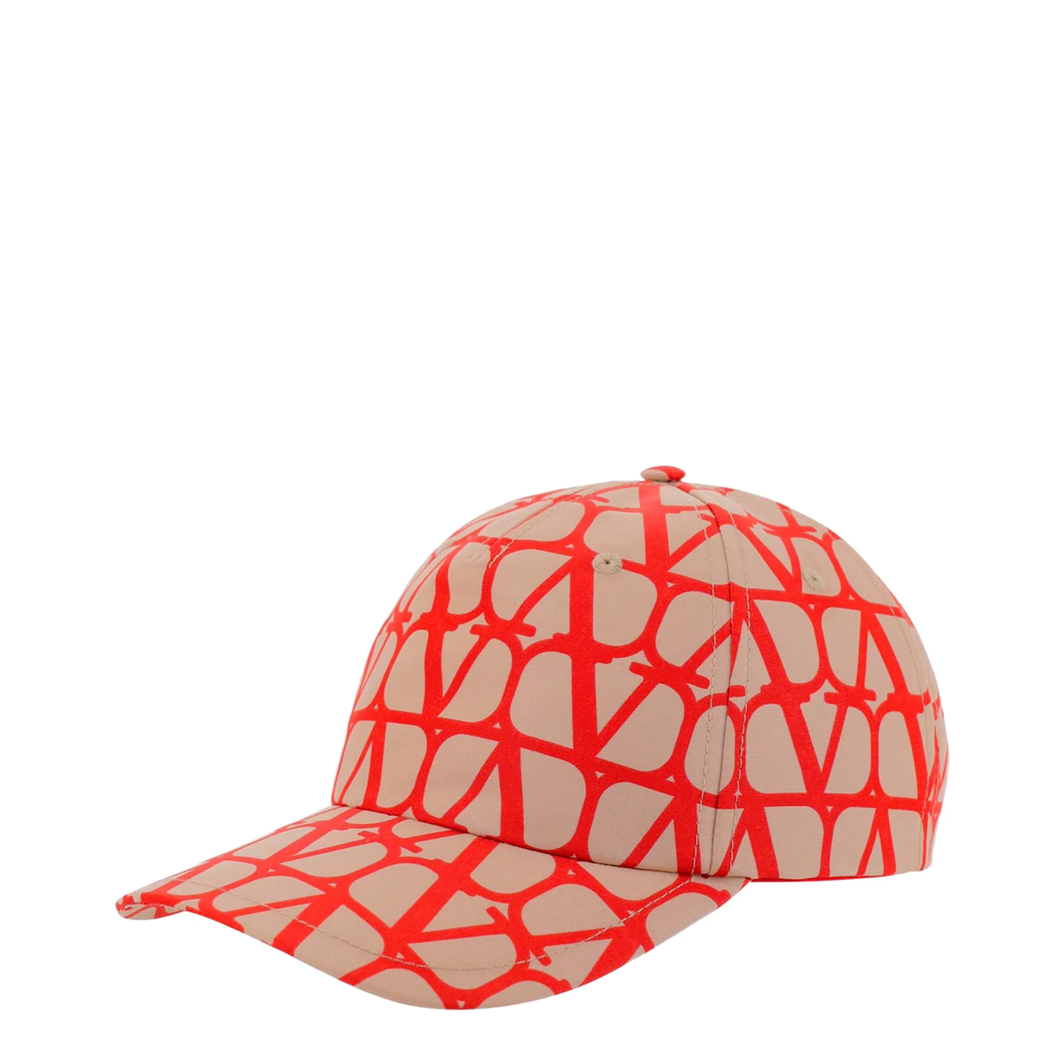 Red Monogram Baseball Cap - Image 2