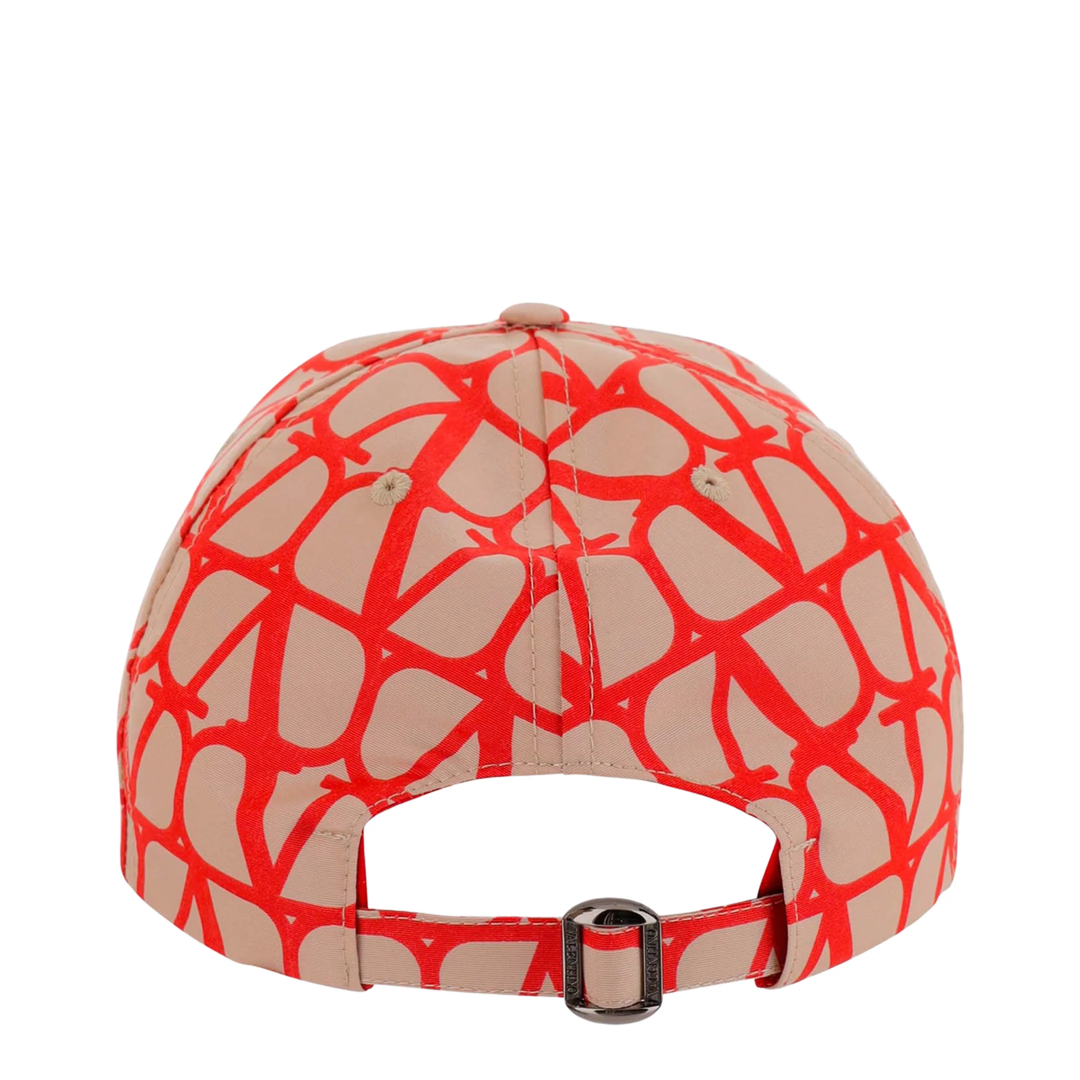 Red Monogram Baseball Cap - Image 3