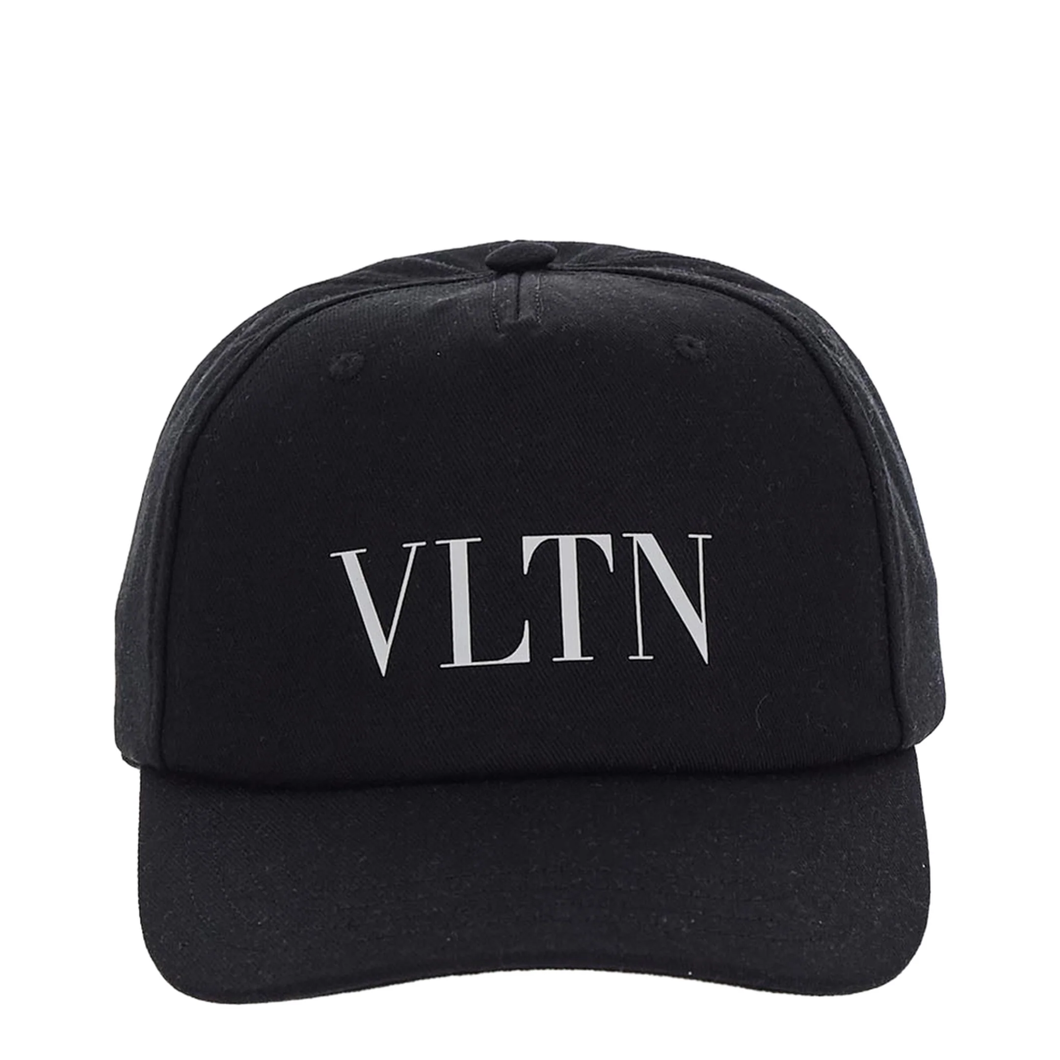 Black Cotton Baseball Cap - Image 4