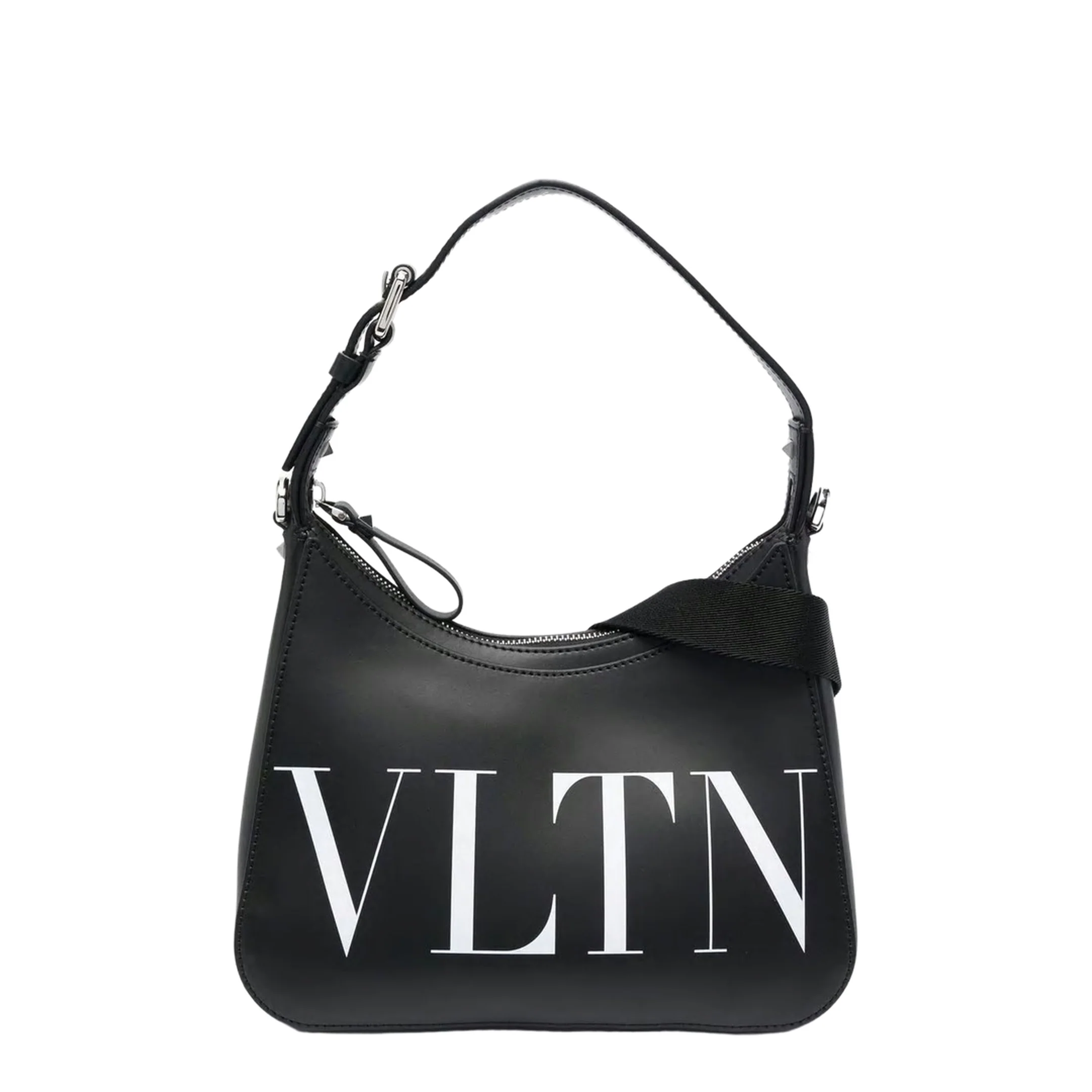 Black Leather Handbag - Image 3