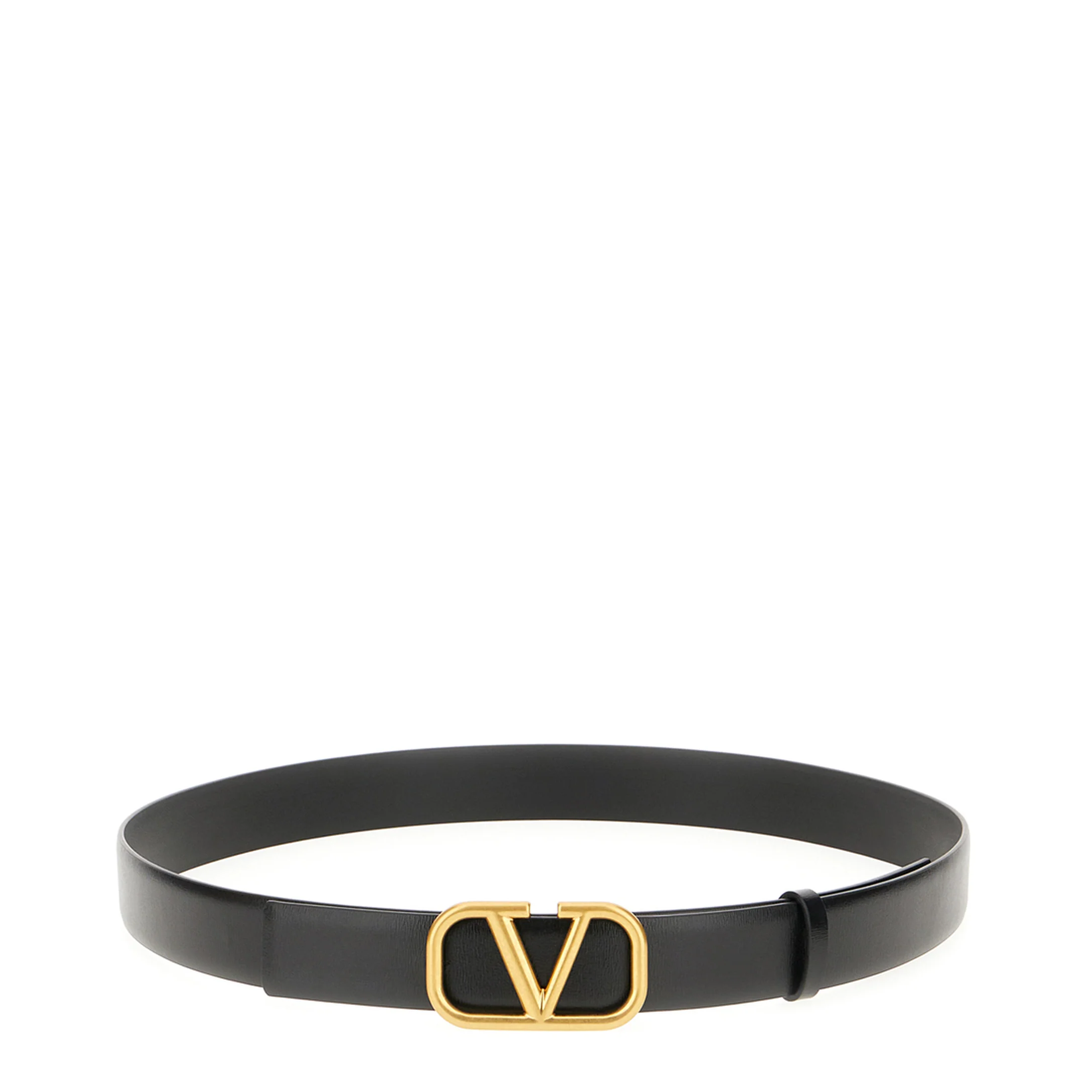 Black Leather Reversible Belt - Image 5