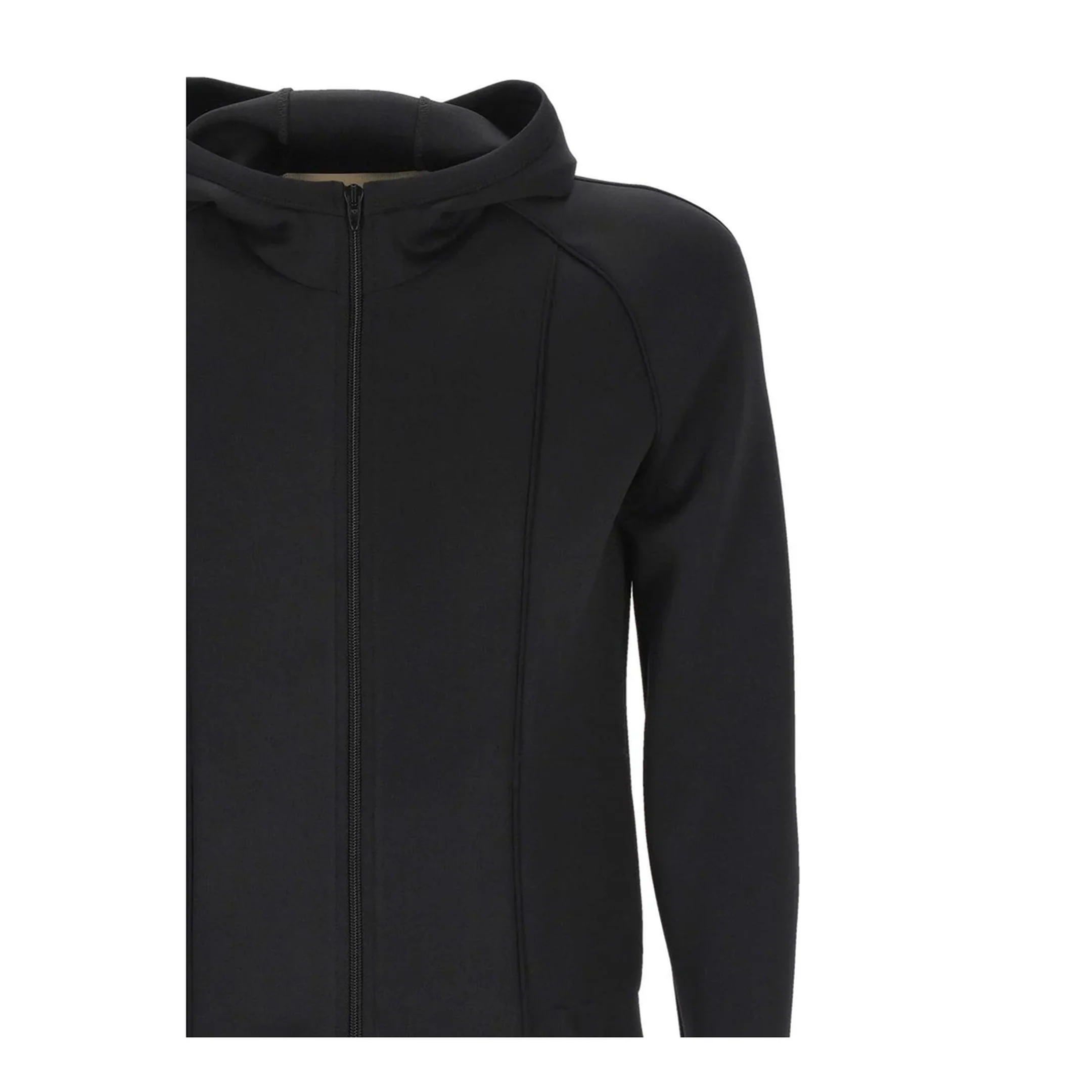 Black Neoprene Sweatshirt - Image 2