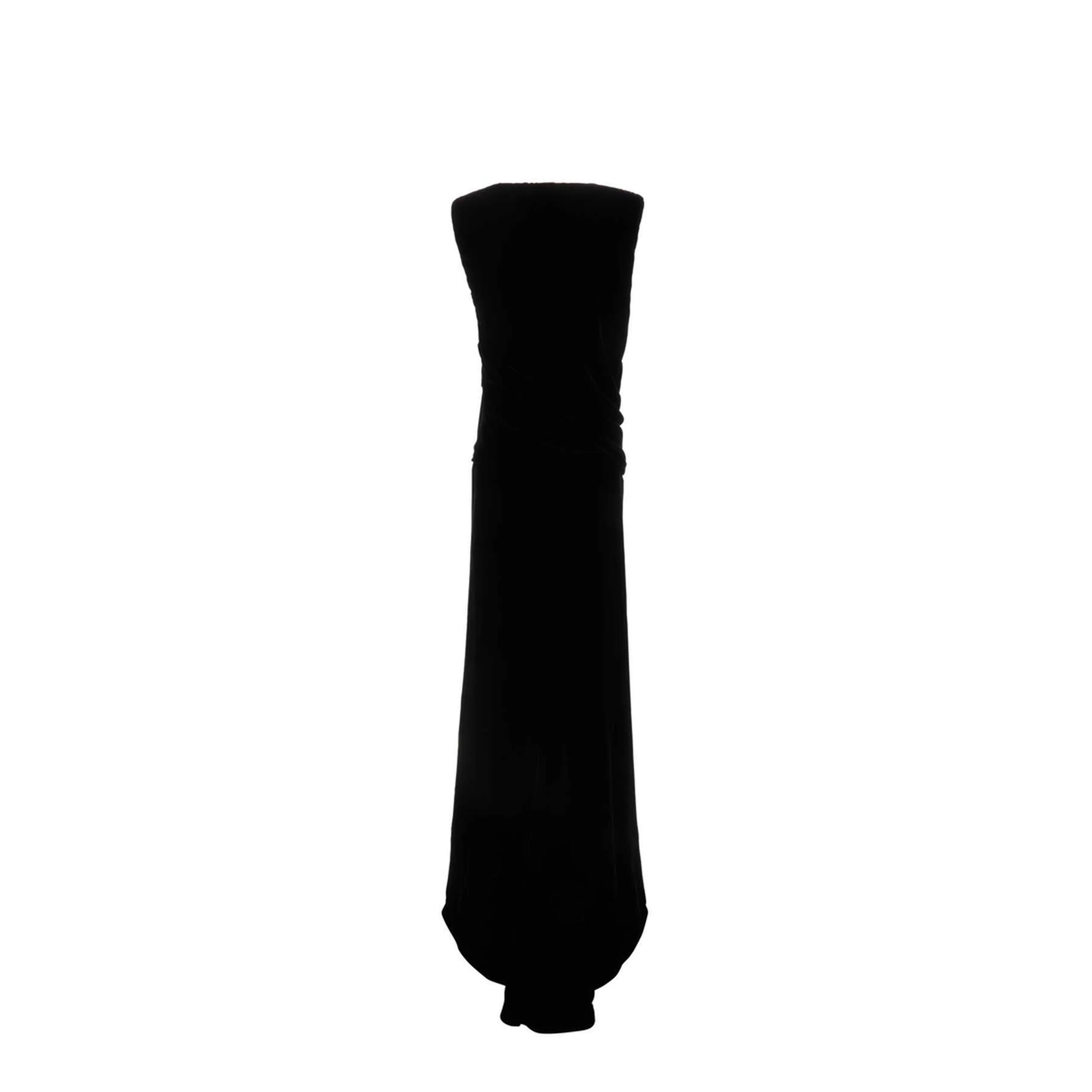 Black Velvet Long Dress - Image 4