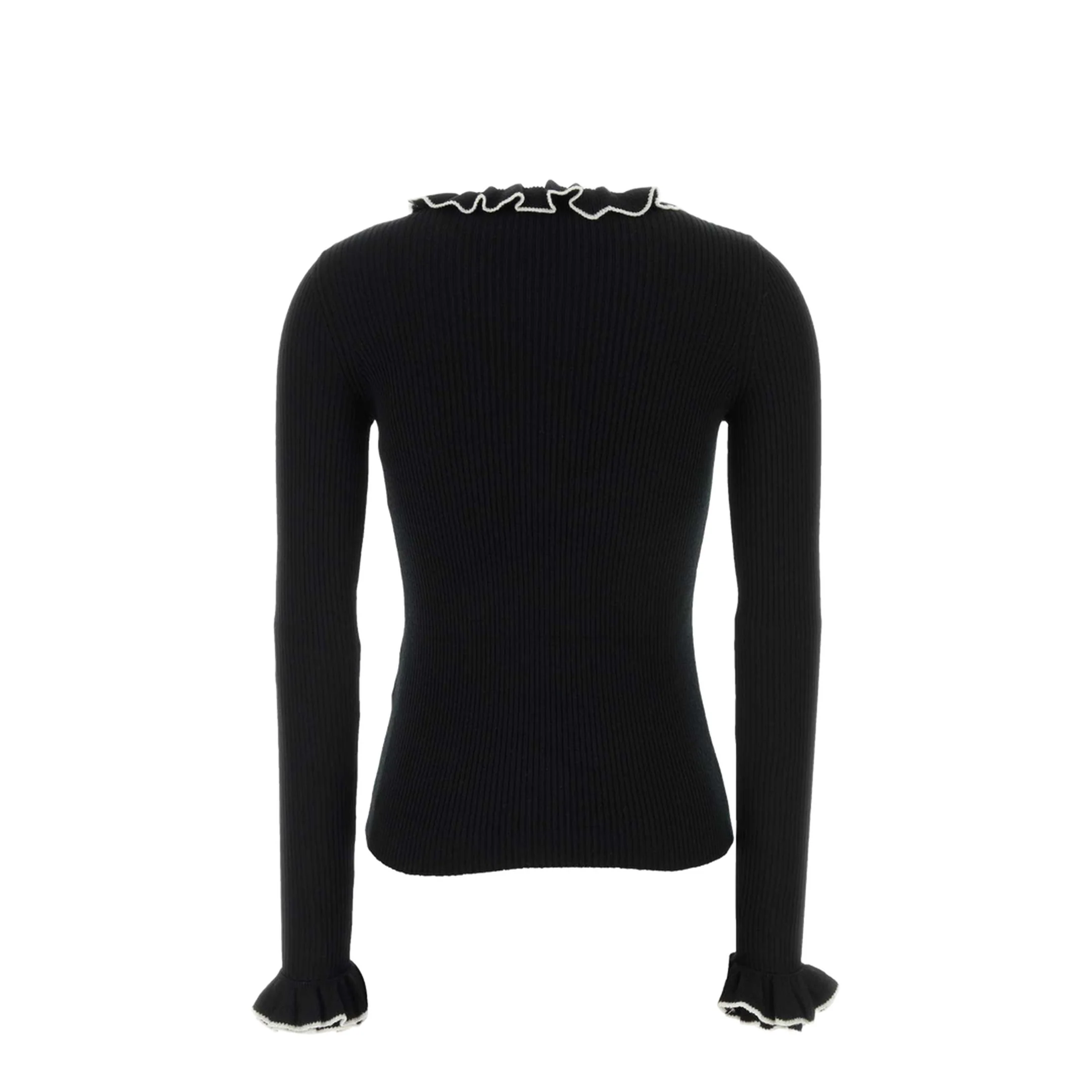 Black Wool Sweater - Image 5