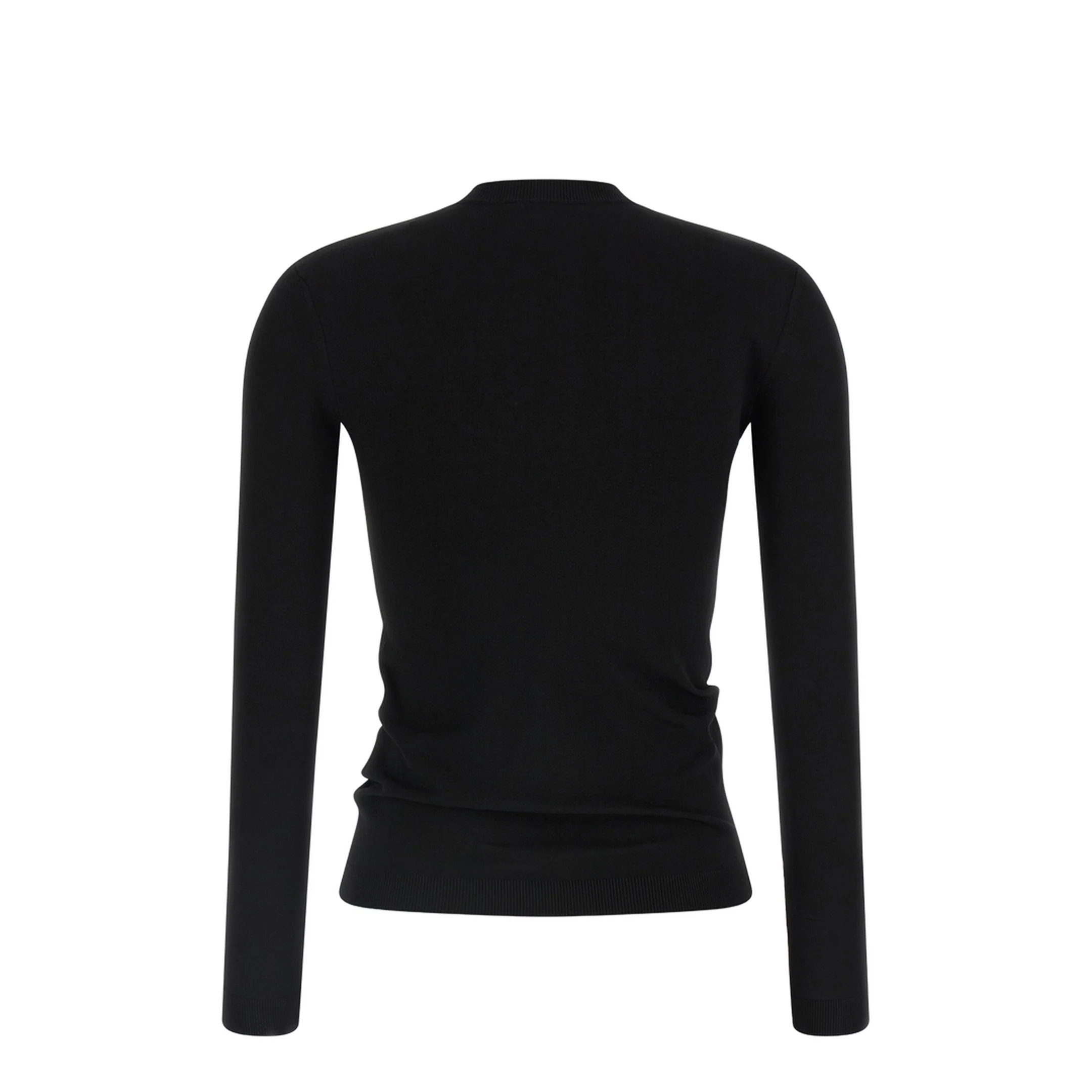 Woman's Bow Cardigan Black - Image 2