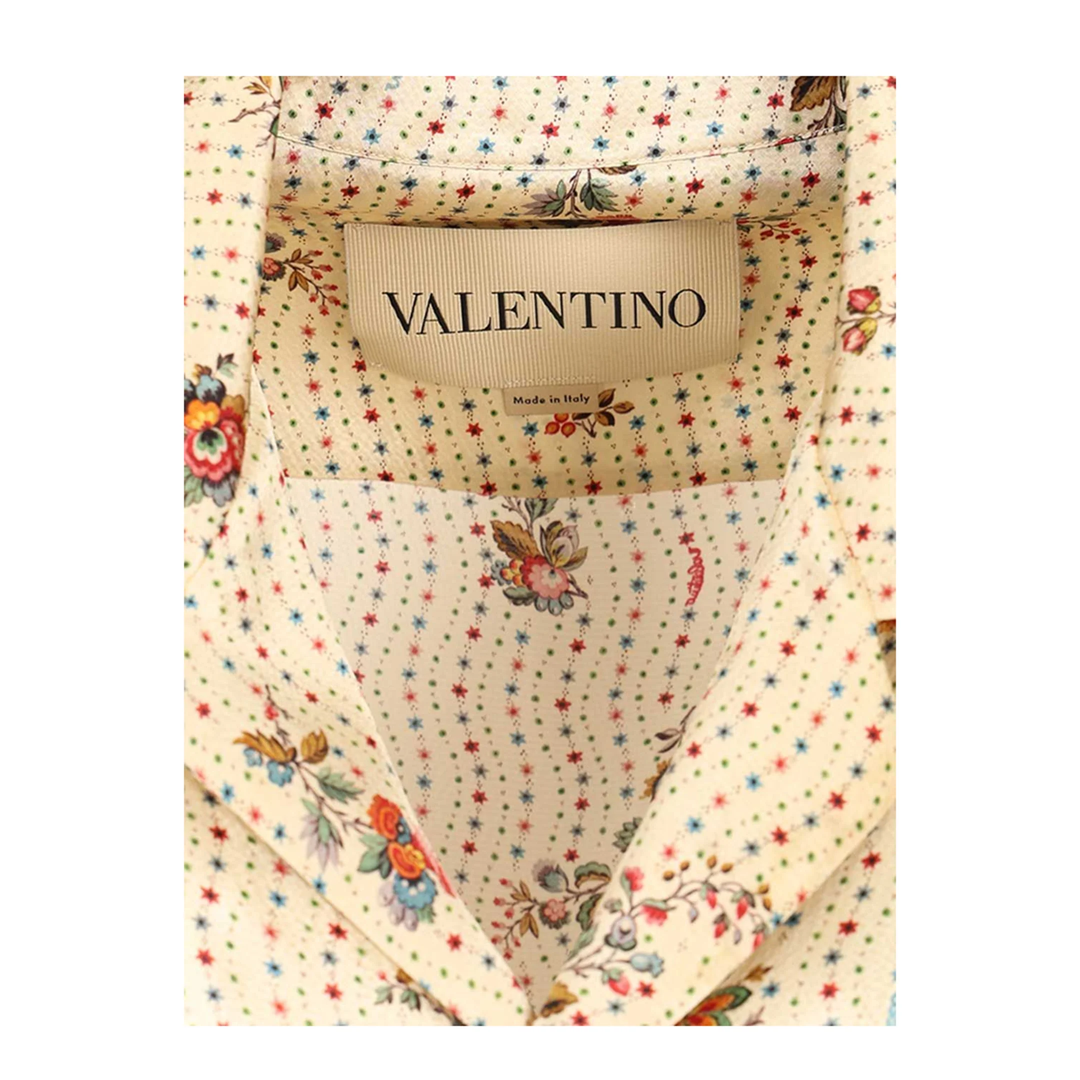Bowling Shirt Satin Papier Floral - Image 4