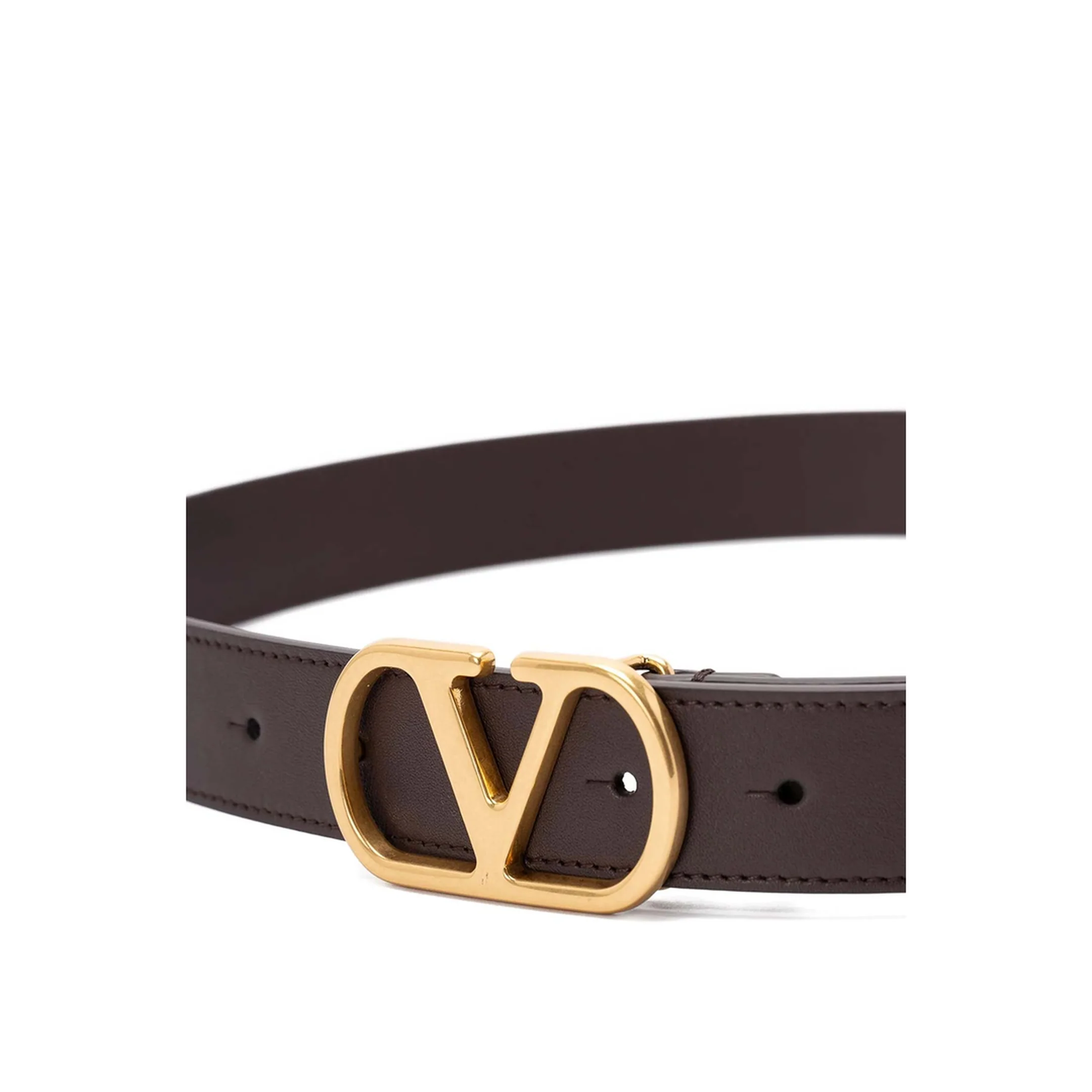 Leather Belt Brown - Image 2