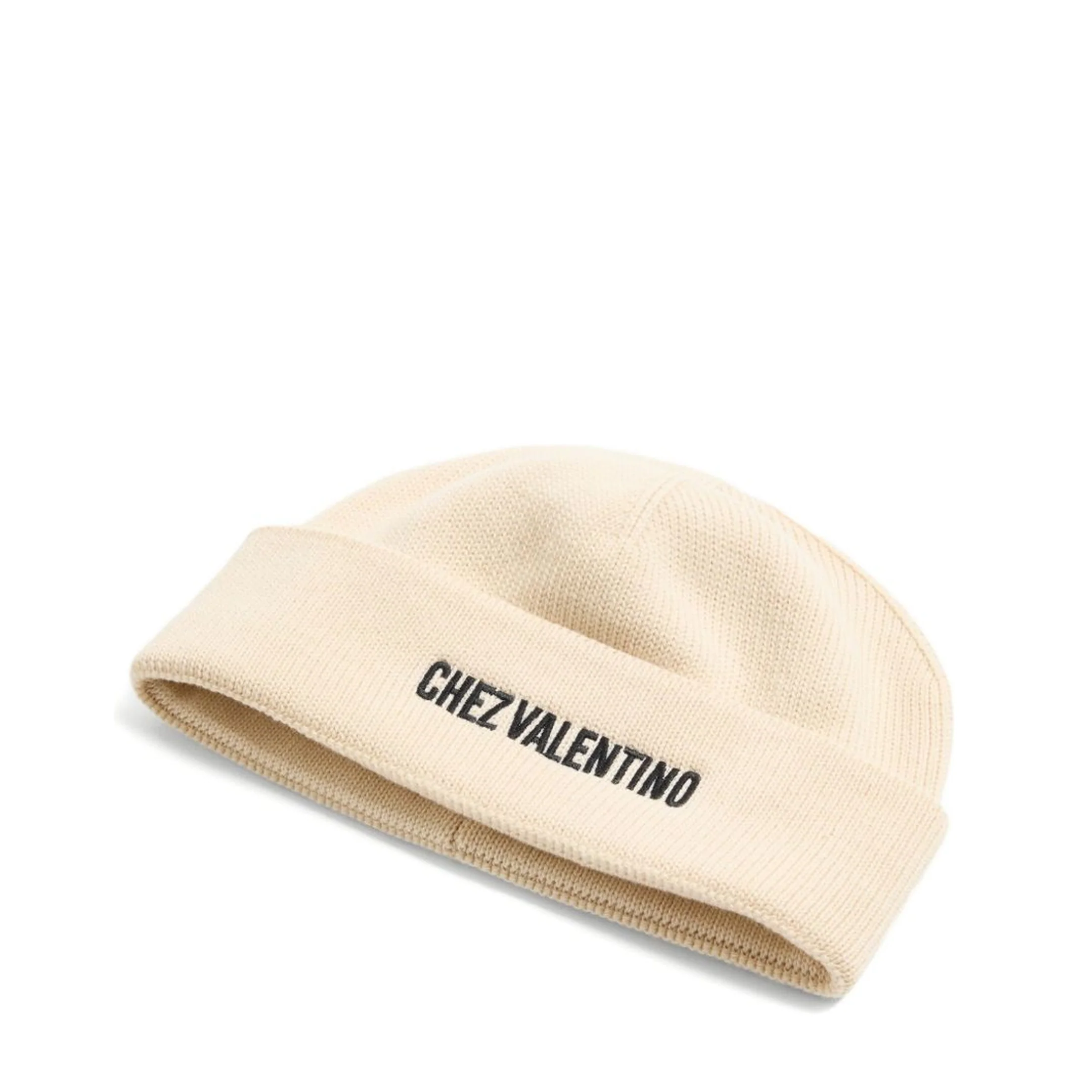 Cotton Wool Beanie Beige - Image 2