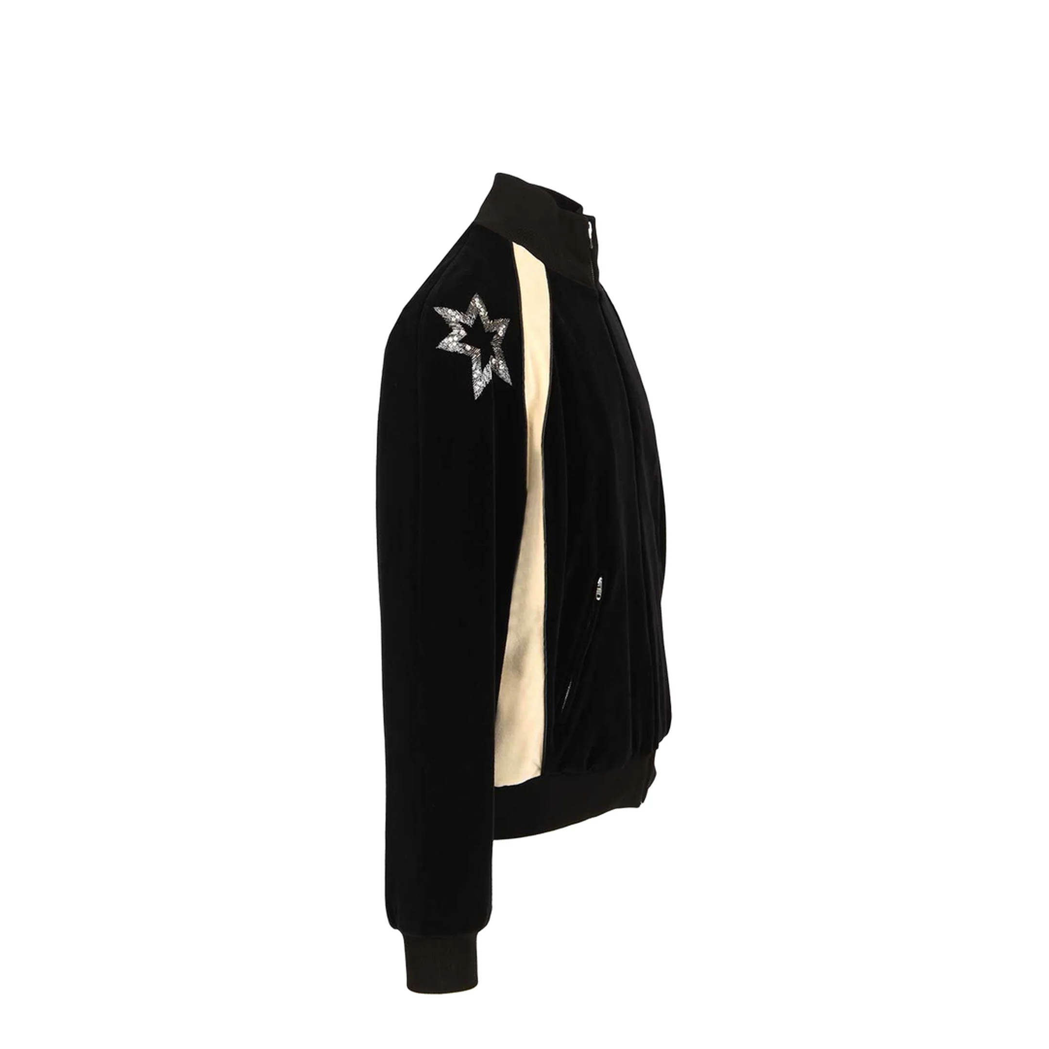 Cotton Blend Velvet Sports Jacket - Image 3