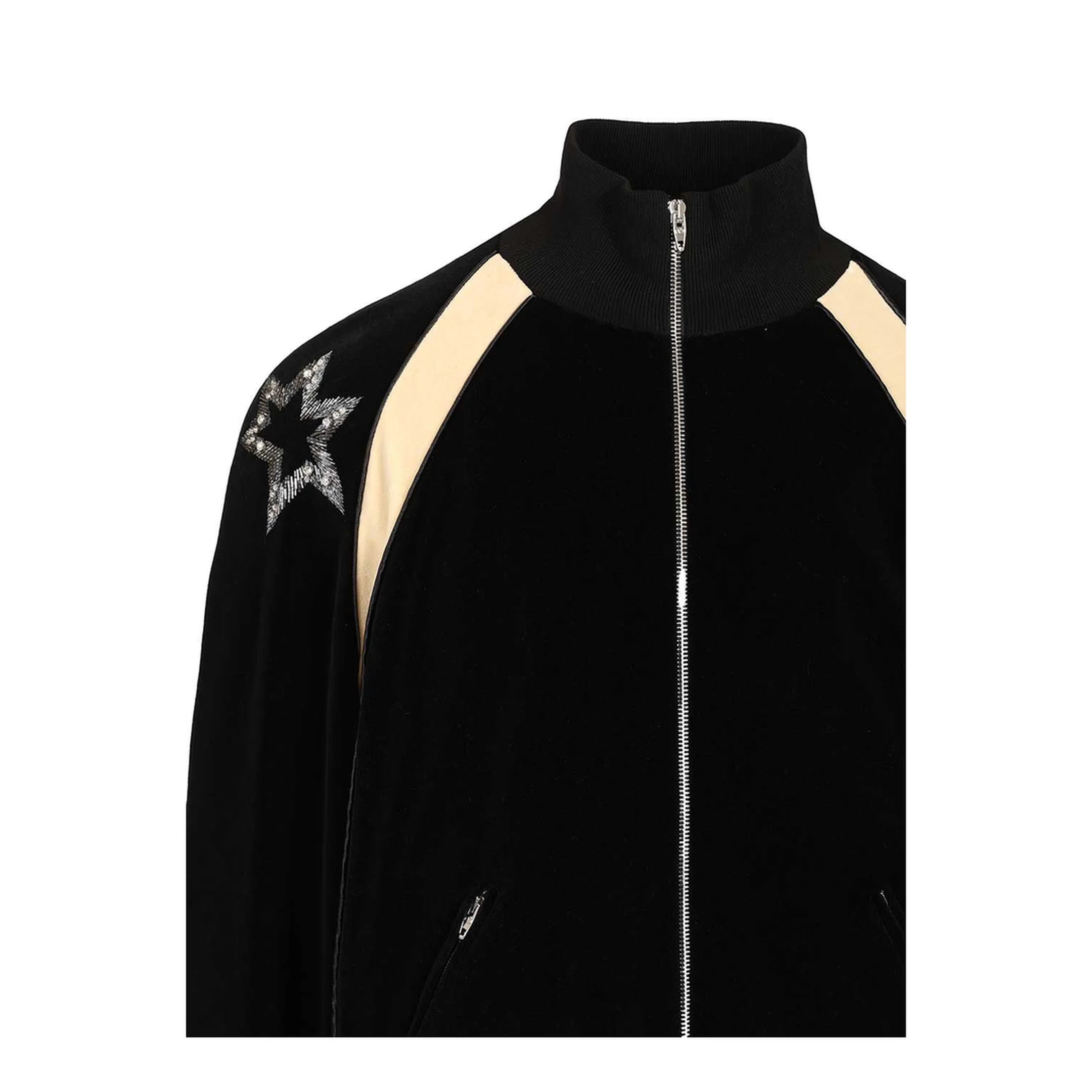 Cotton Blend Velvet Sports Jacket - Image 4