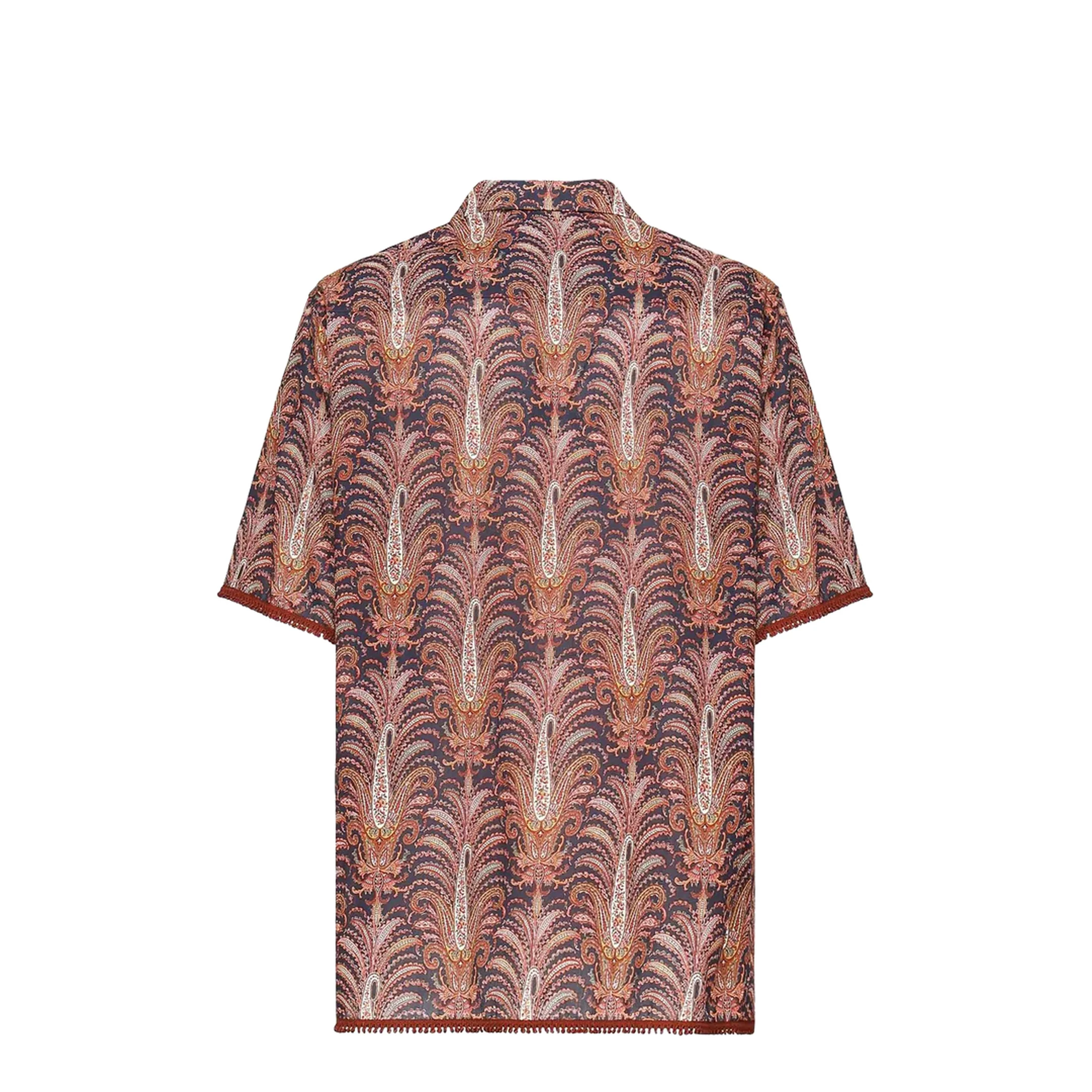 Cotton Shirt With Graphic Print - Image 2