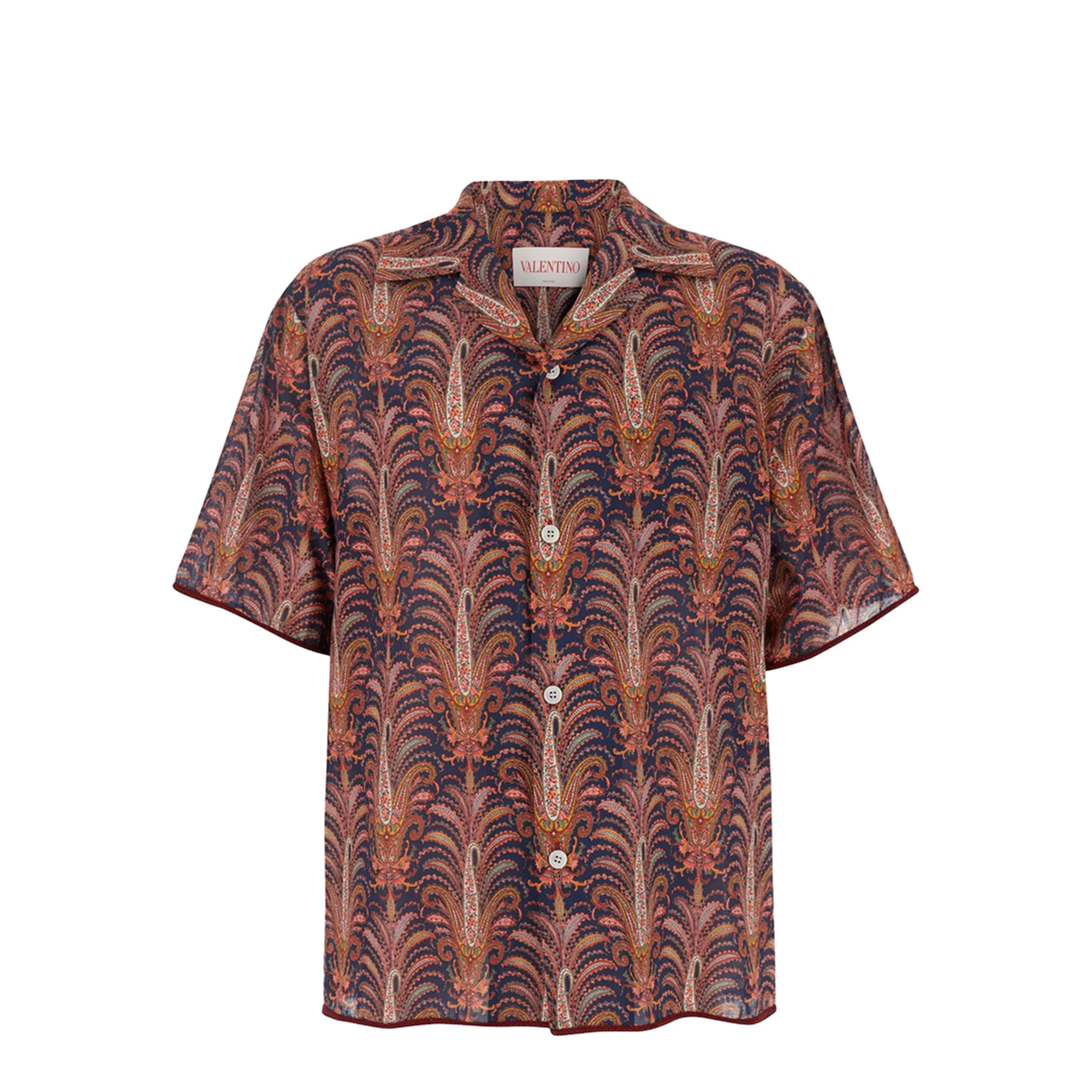 Cotton Shirt With Graphic Print - Image 4