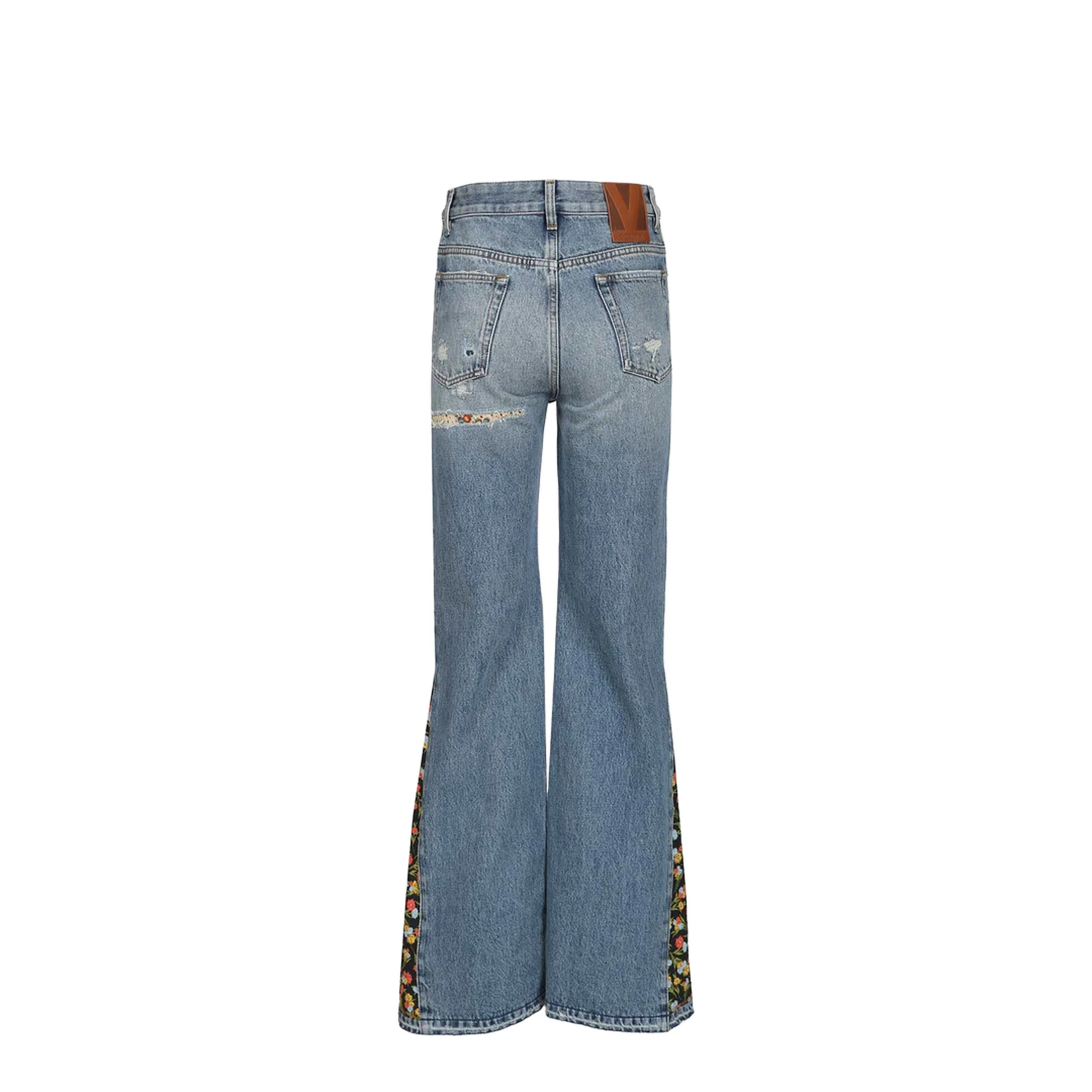 Women's Flared Denim Jeans - Image 2