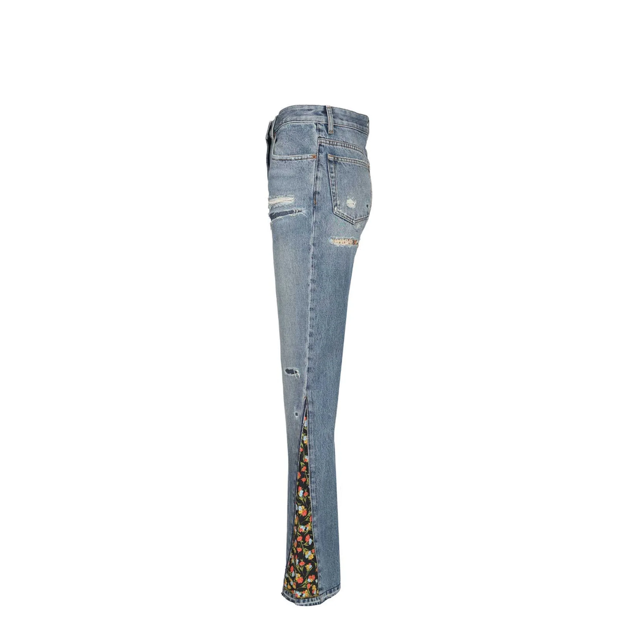 Women's Flared Denim Jeans - Image 3