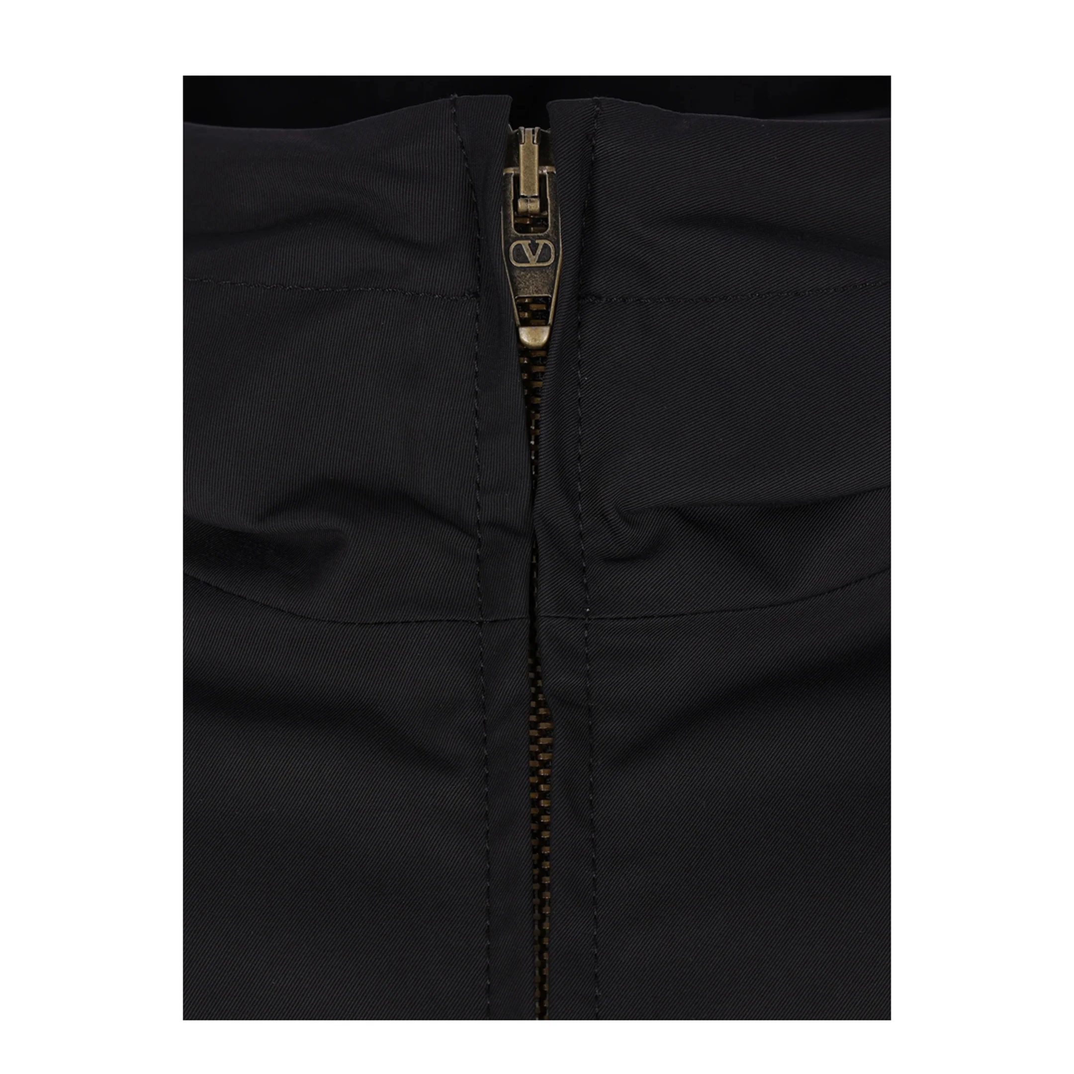 VLogo Striped Jacket Beige - Image 3
