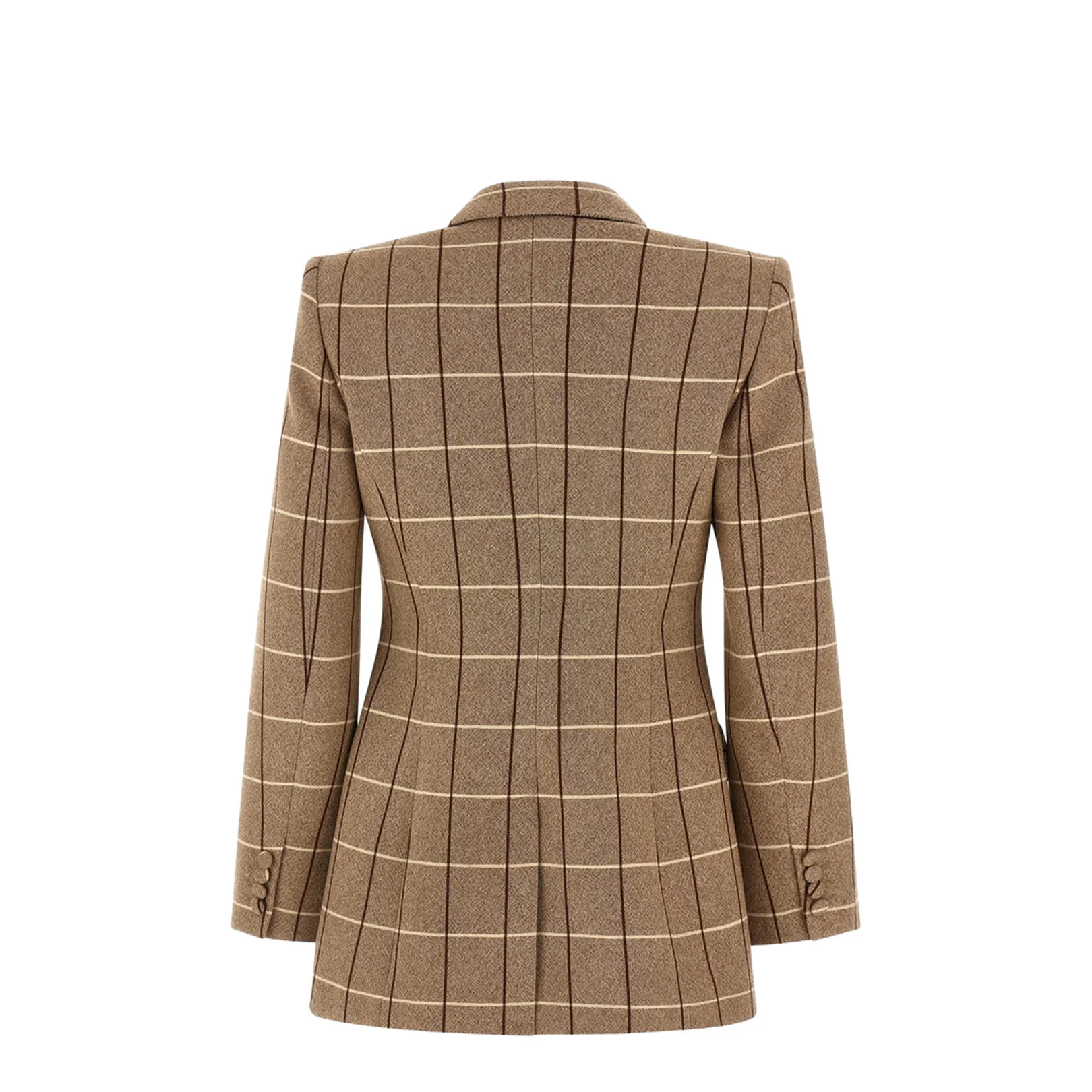 Double Breasted Blazer Brown - Image 2