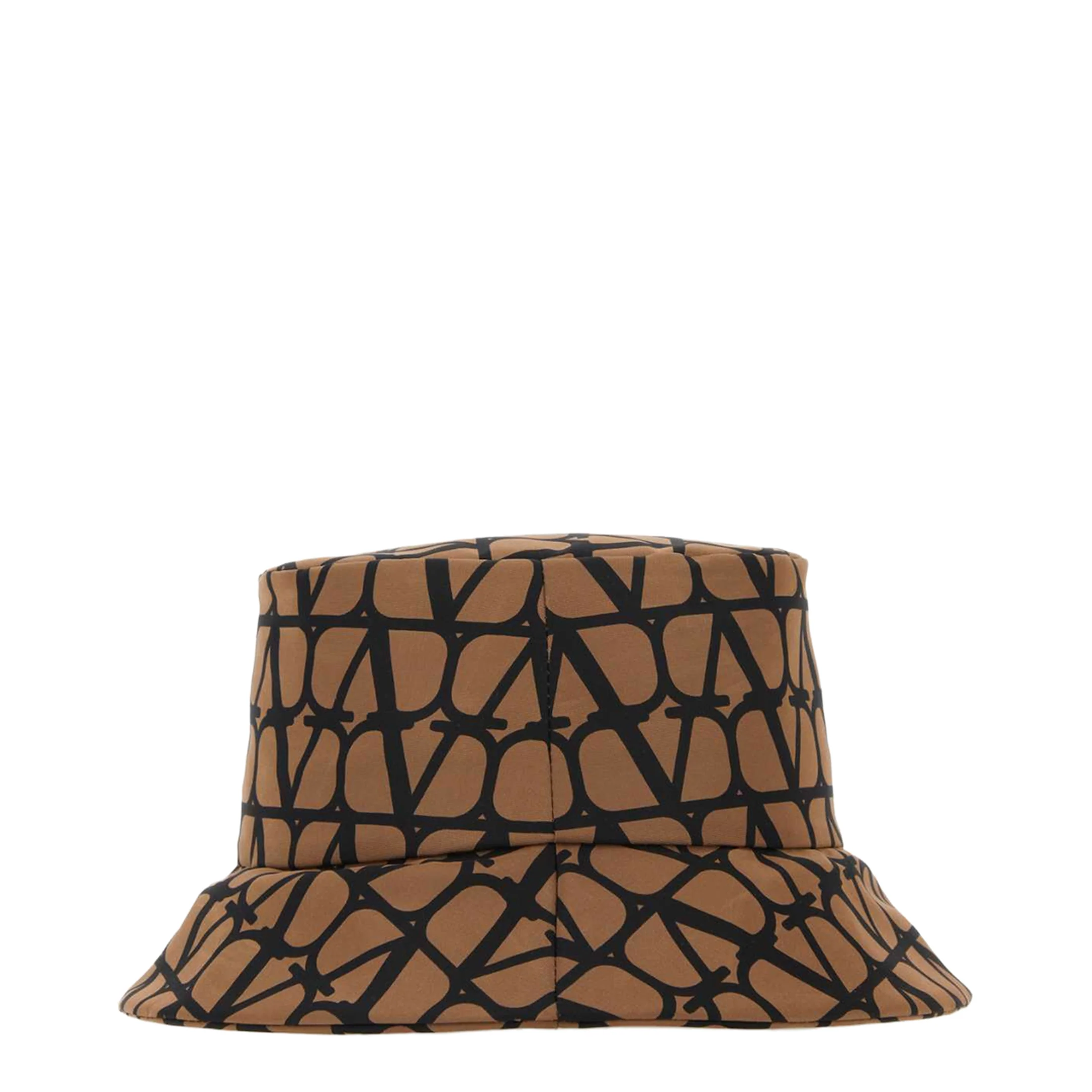 VLogo Monogram Bucket Hat Brown - Image 2