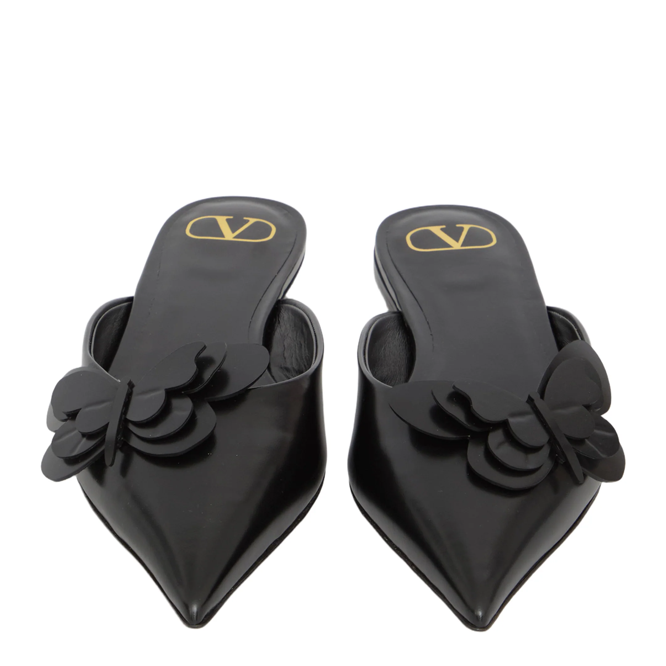 Flat Mules in Leather - Image 5