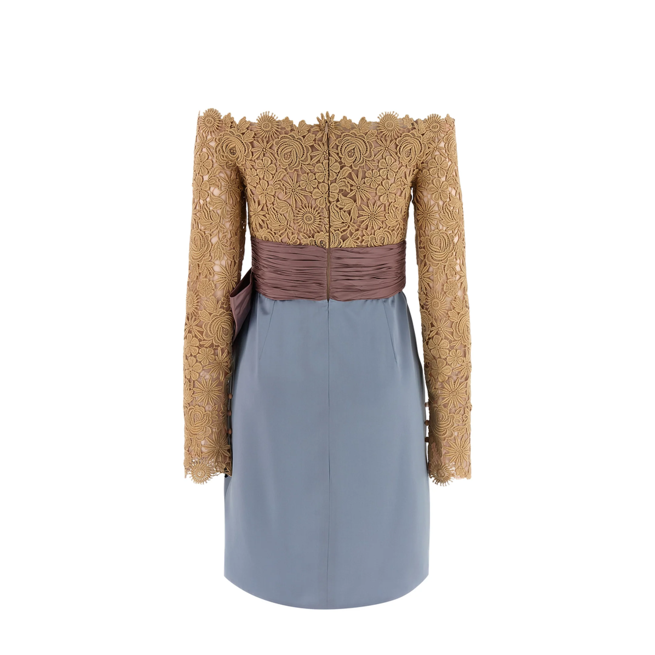 Fleur A Jours Flower Mix Dress - Image 2