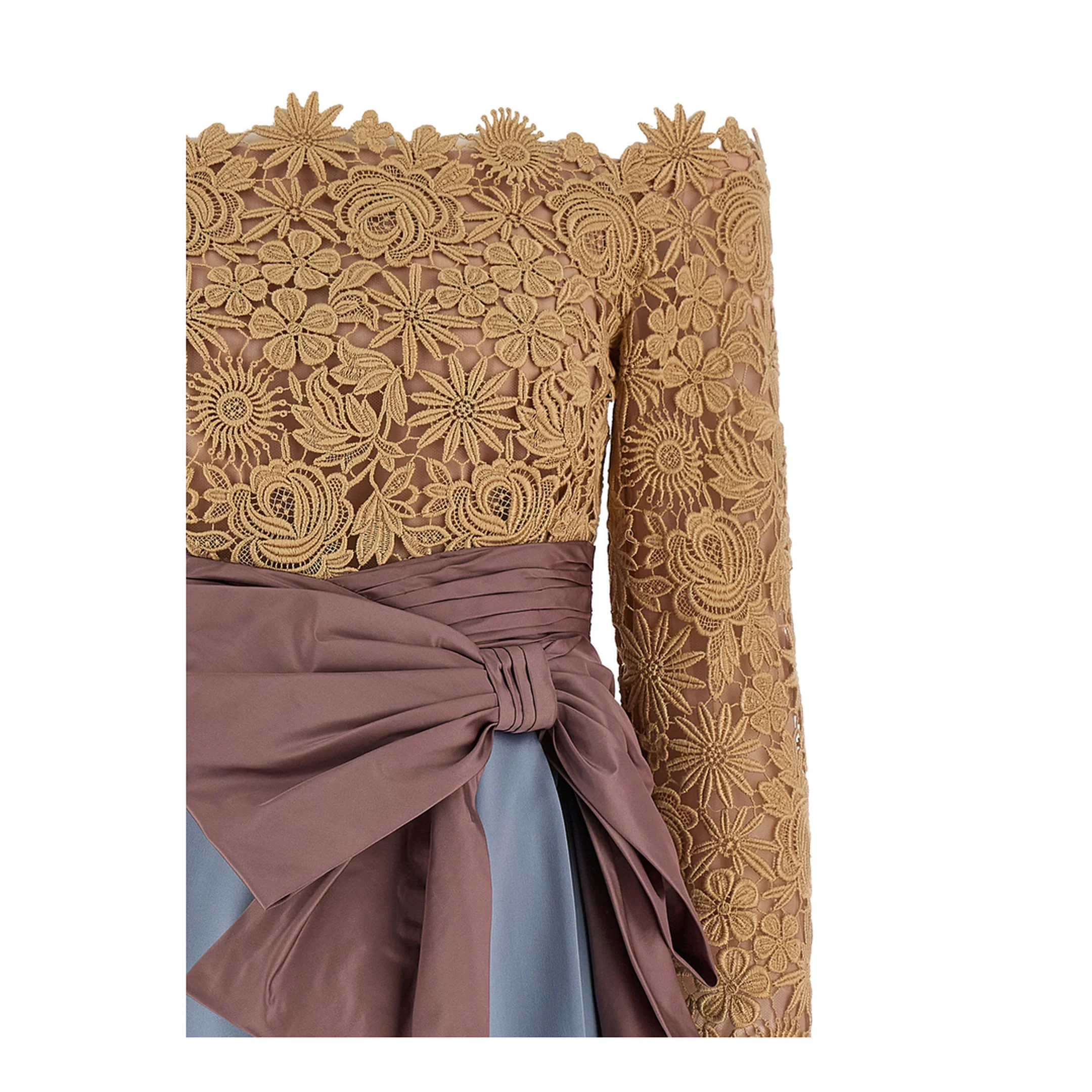 Fleur A Jours Flower Mix Dress - Image 3