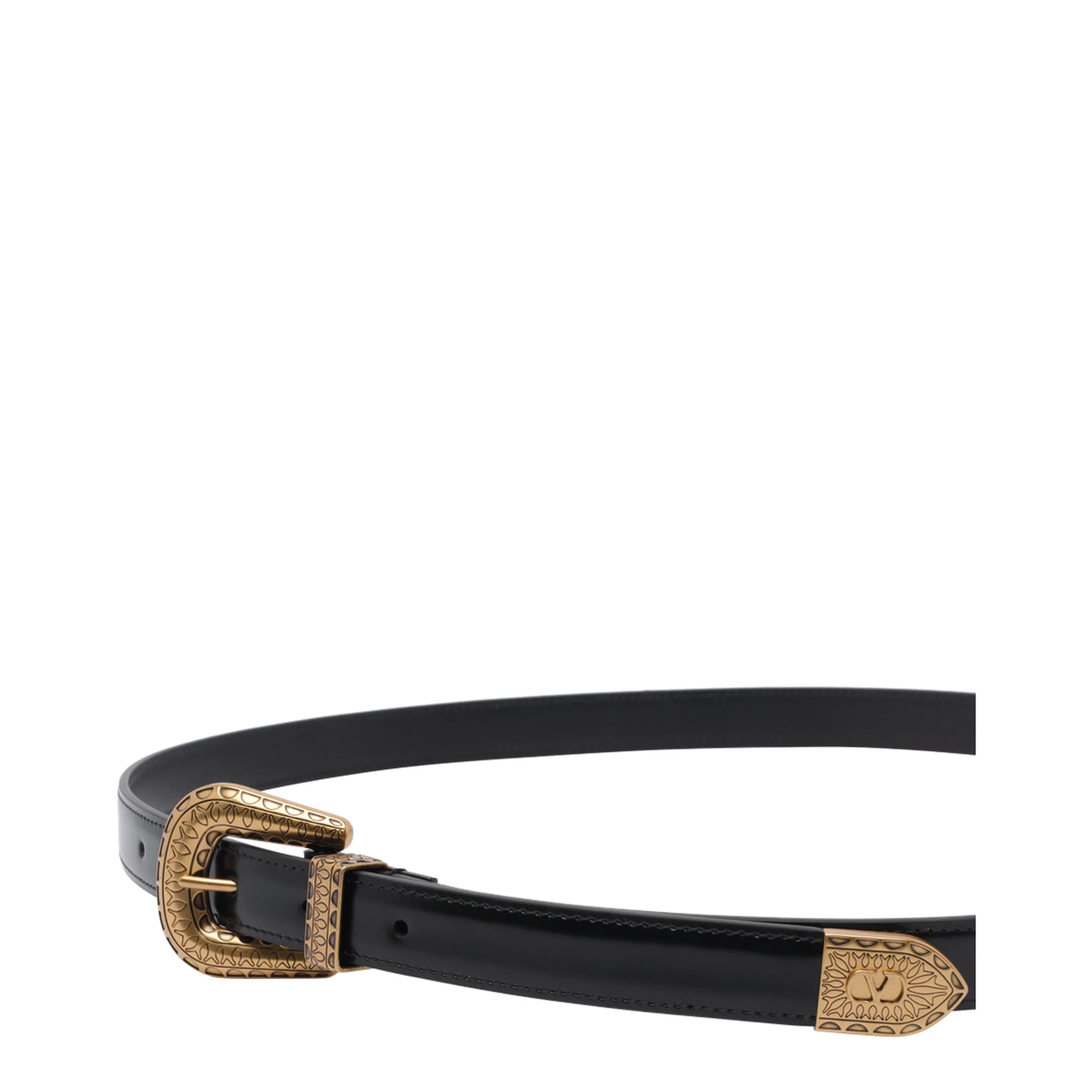 Garavani Black Vlogo Signature Belt - Image 2