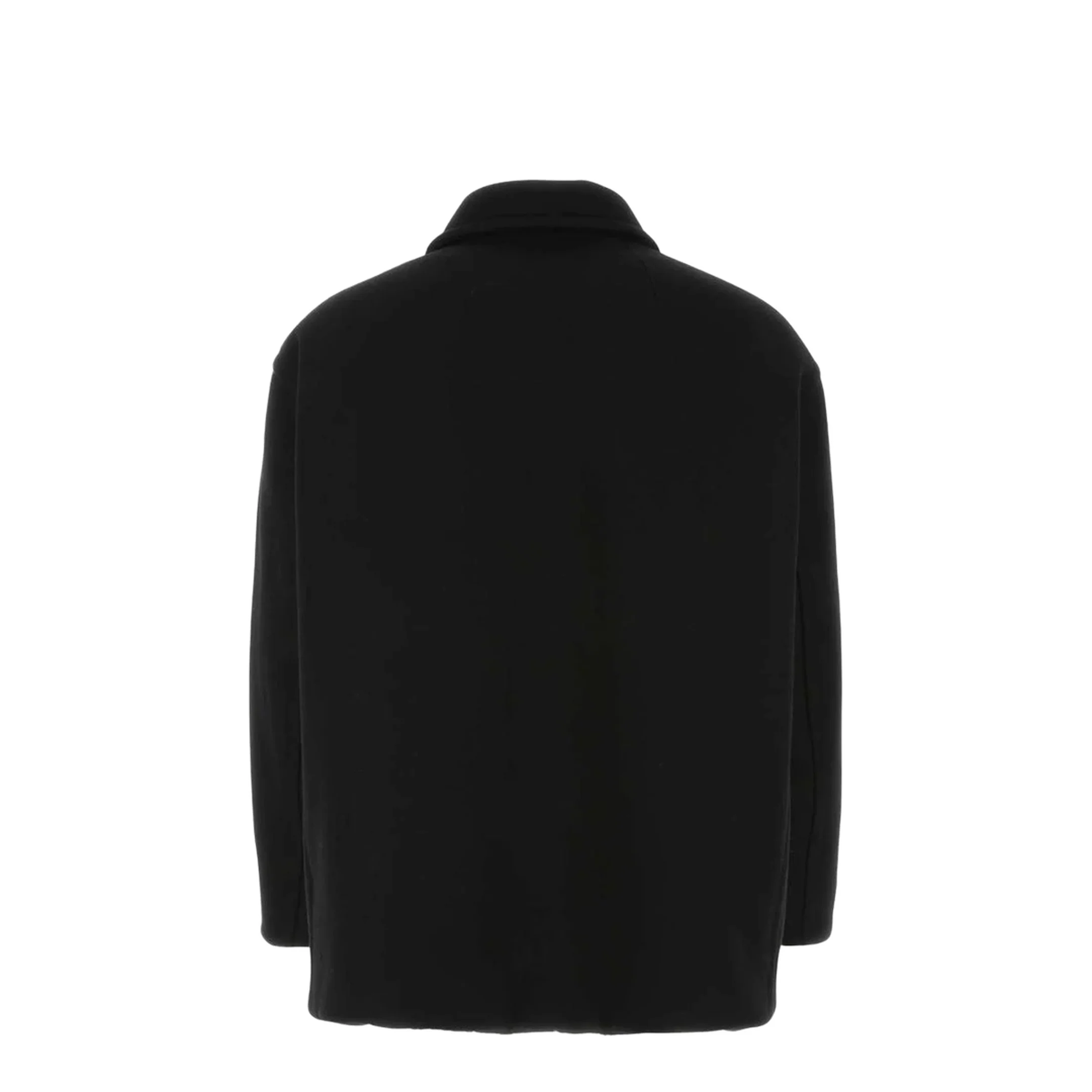 Wool Blend Coat Black - Image 2