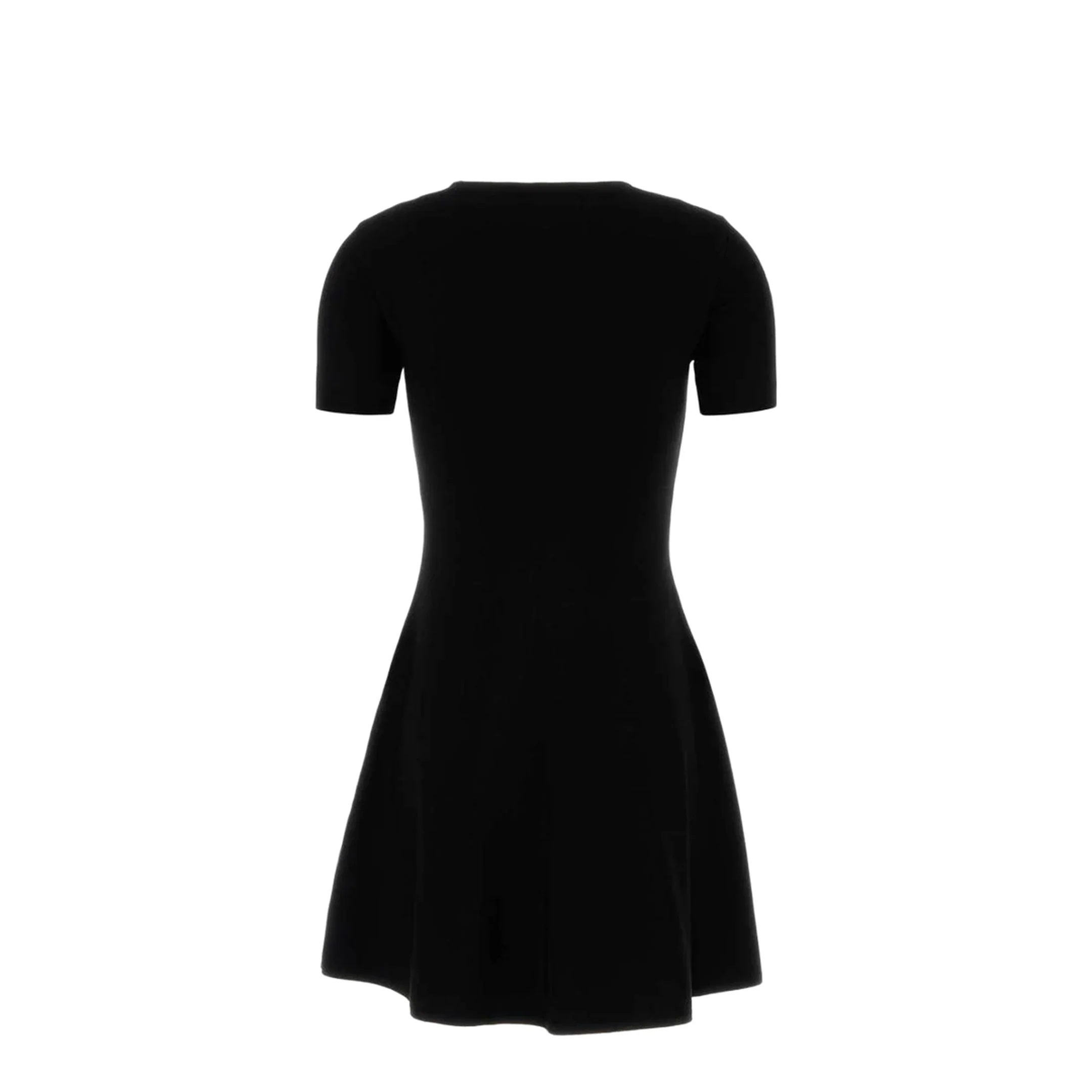 Black Viscose Dress - Image 2
