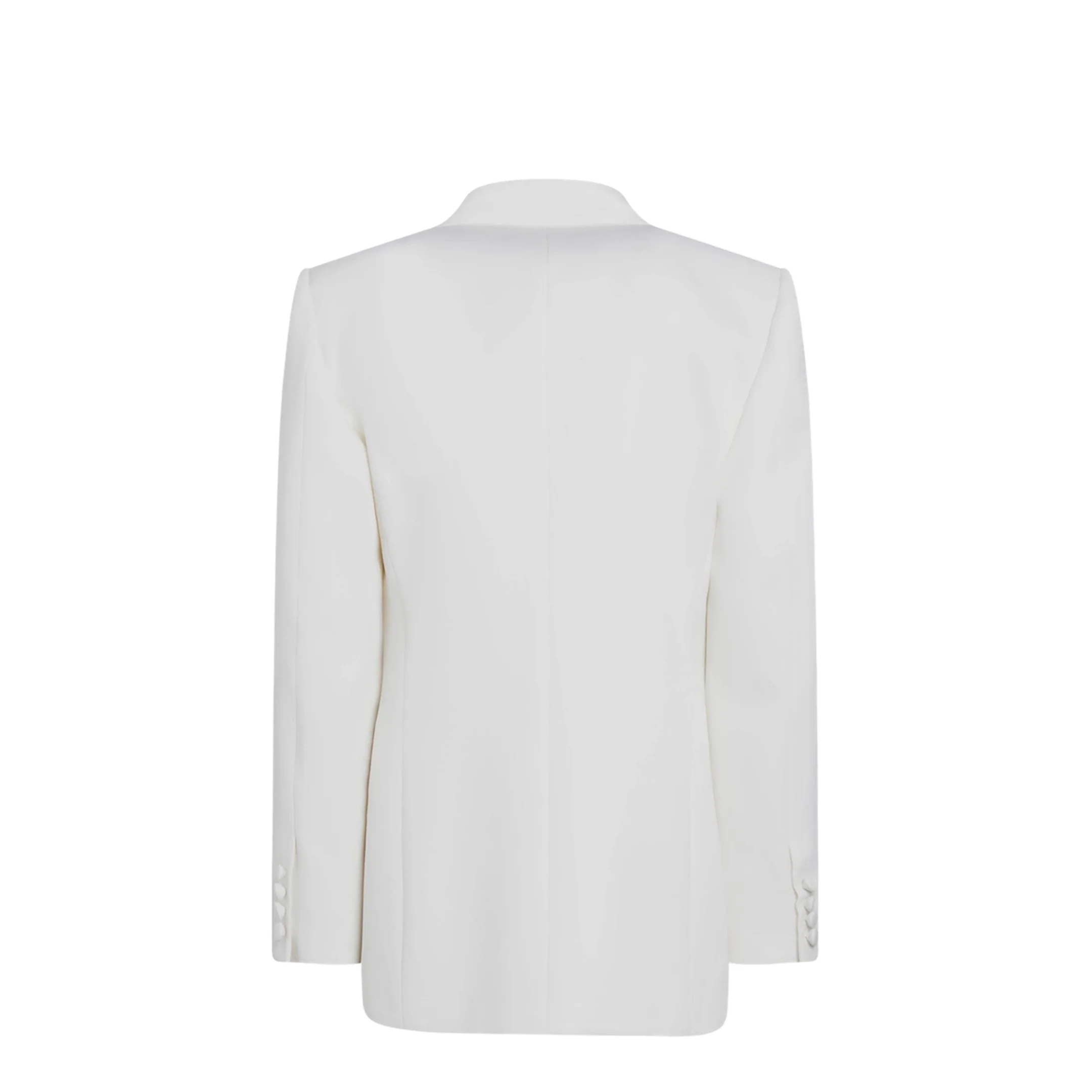 Double Breasted Wool Gabardine Coat - Image 2