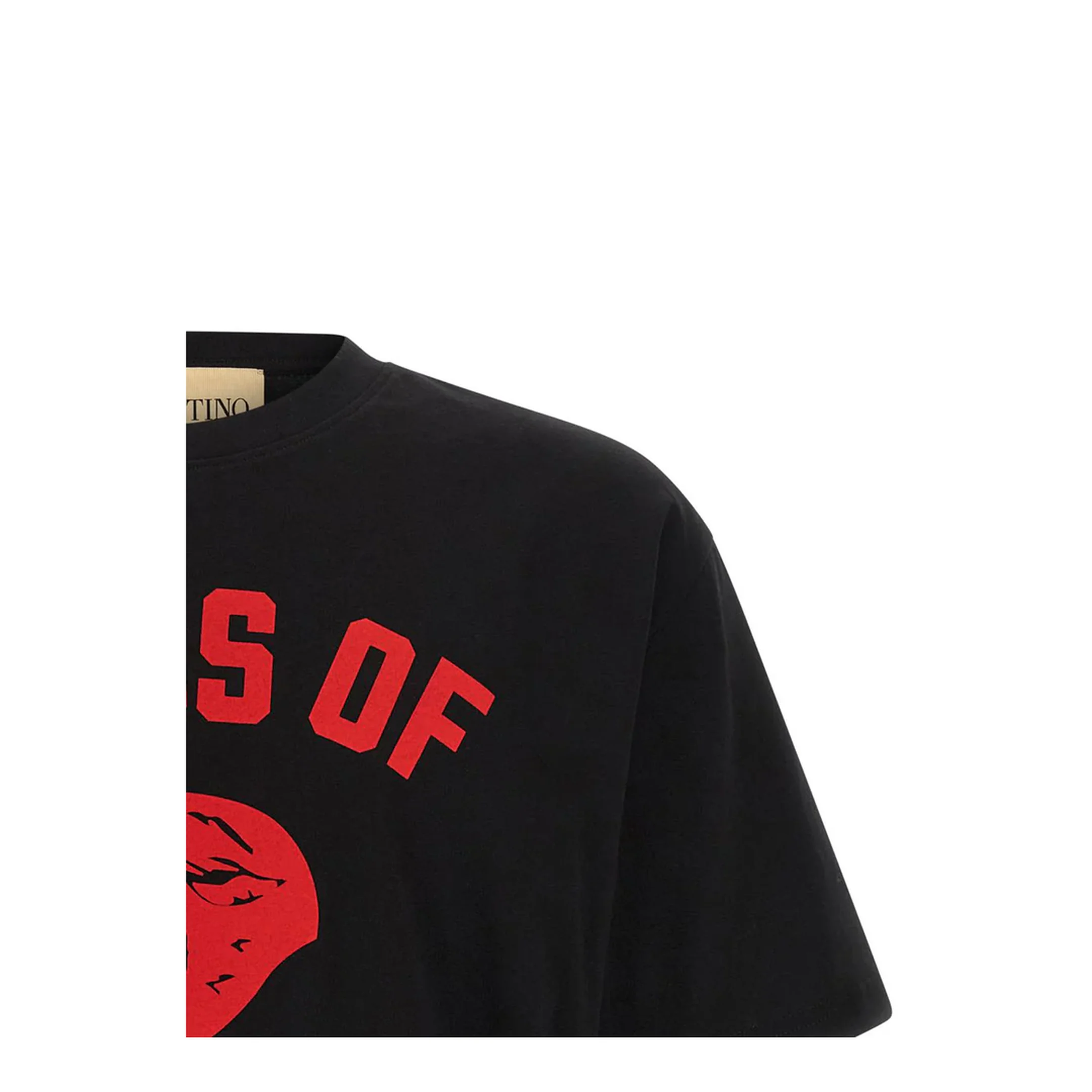 Men's Cotton T-Shirt - Black - Image 3