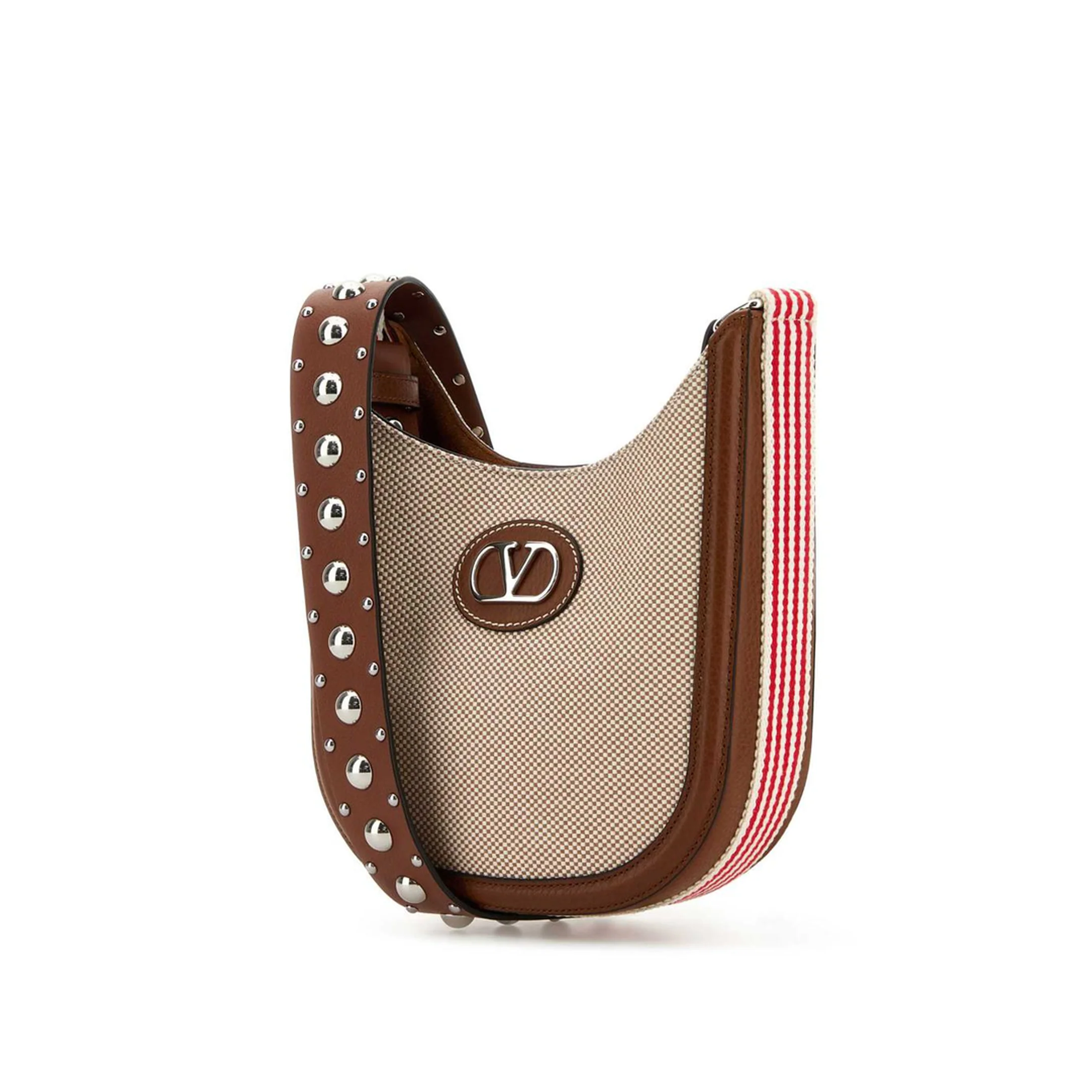 Two-Tone Canvas Vlogo Signature Crossbody Bag - Image 3