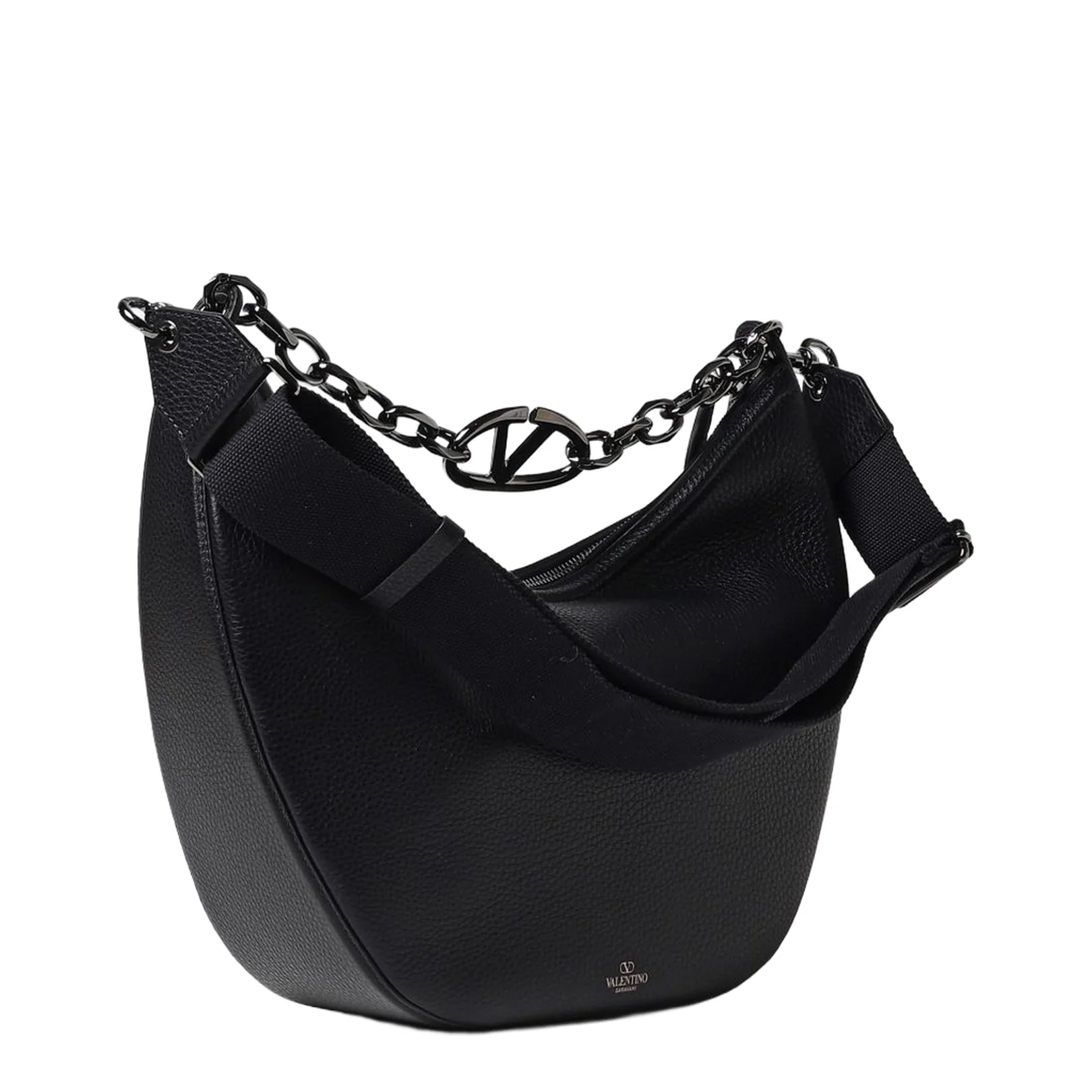 VLogo Moon Medium Hobo Bag - Image 3