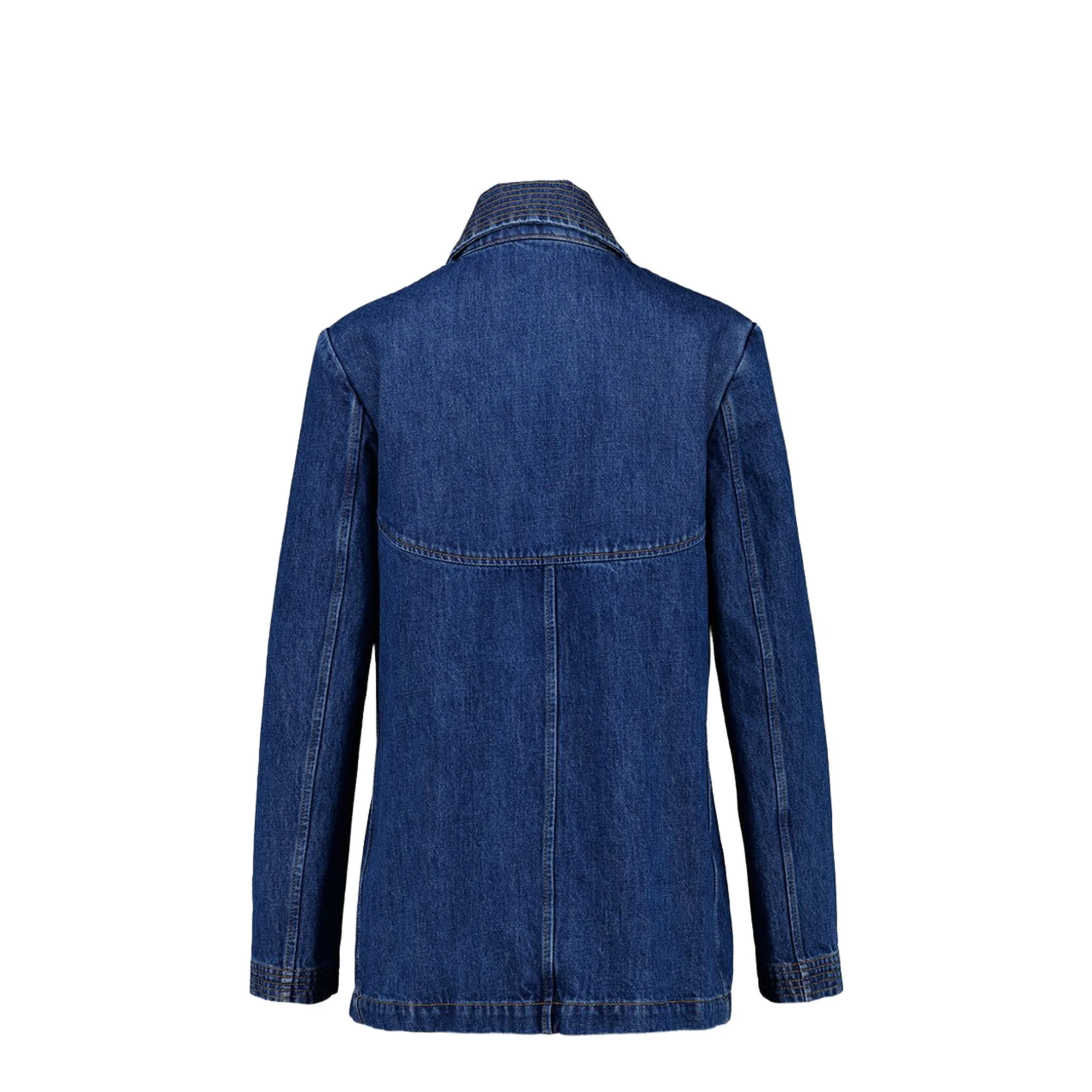 Medium Denim Jacket - Blue - Image 2