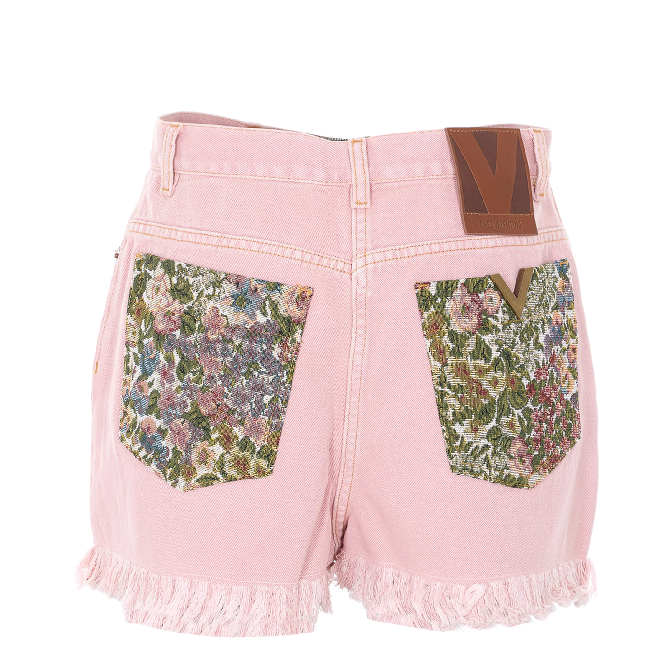 Logo Patch Shorts - Pink - Image 2