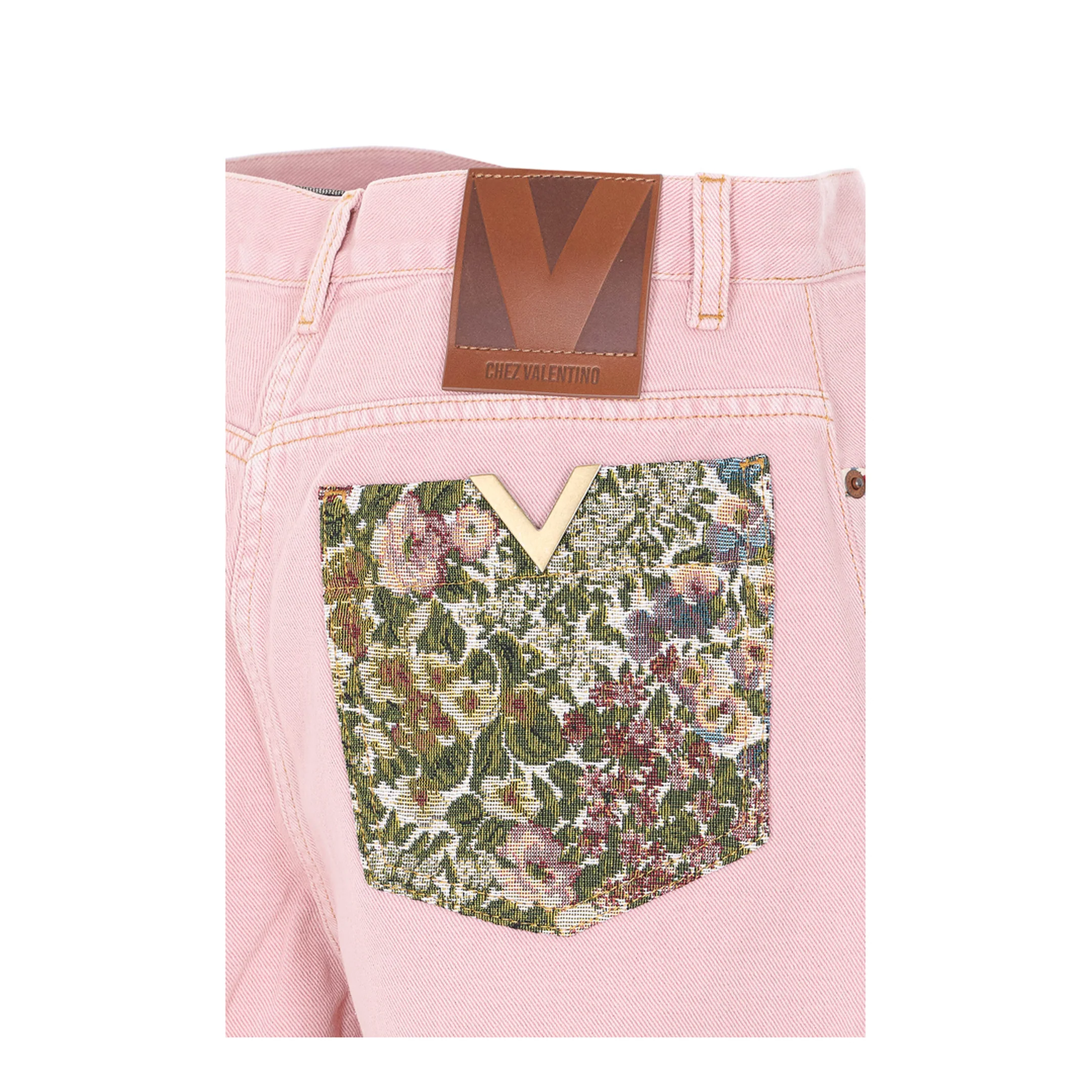 Logo Patch Shorts - Pink - Image 3