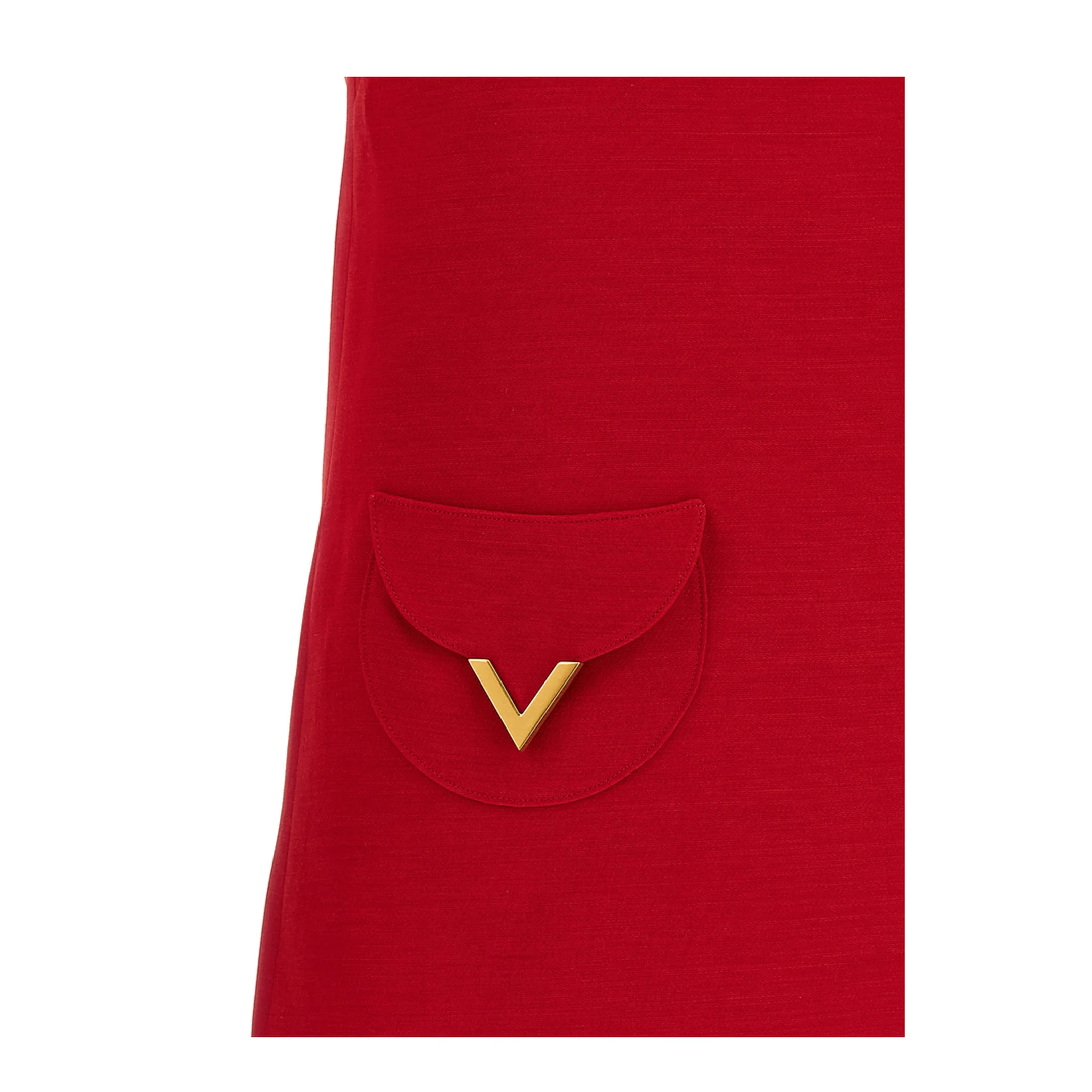 VGold Dress Red - Image 4