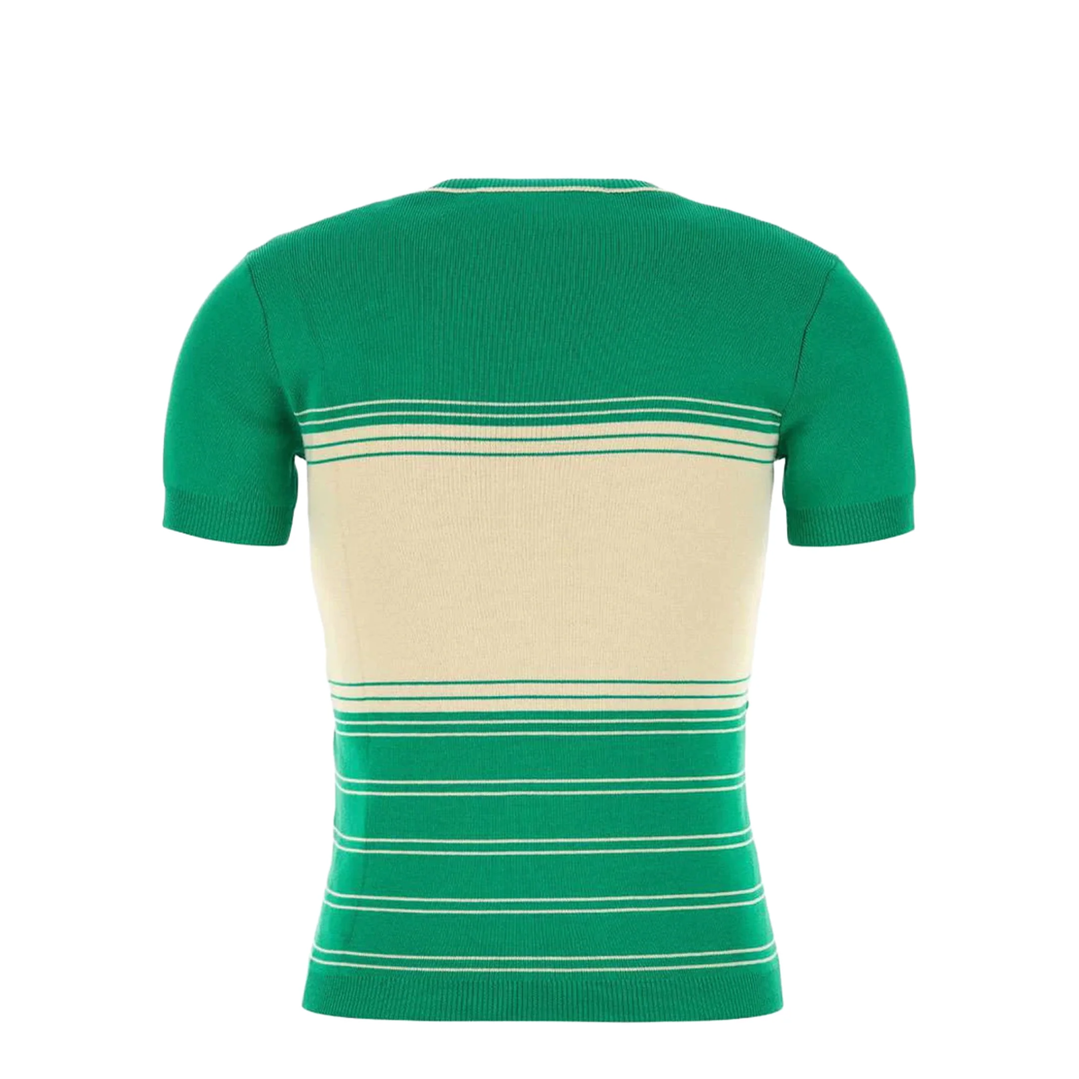 Grass Green Cotton Sweater - Image 2