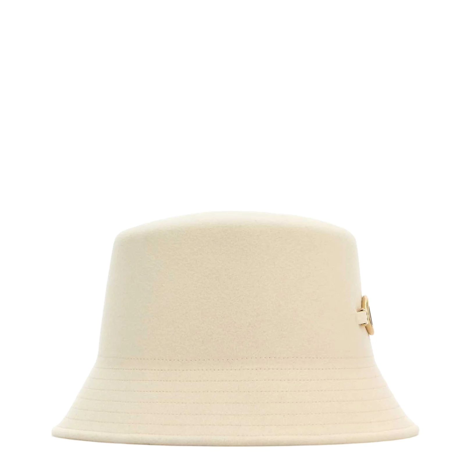 Ivory Felt Bucket Hat - Image 2