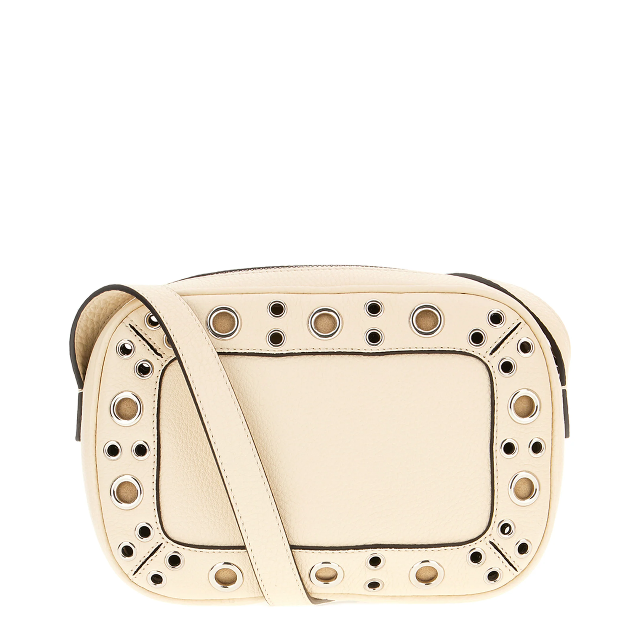 Ivory Leather Nellcôte Crossbody Bag - Image 3
