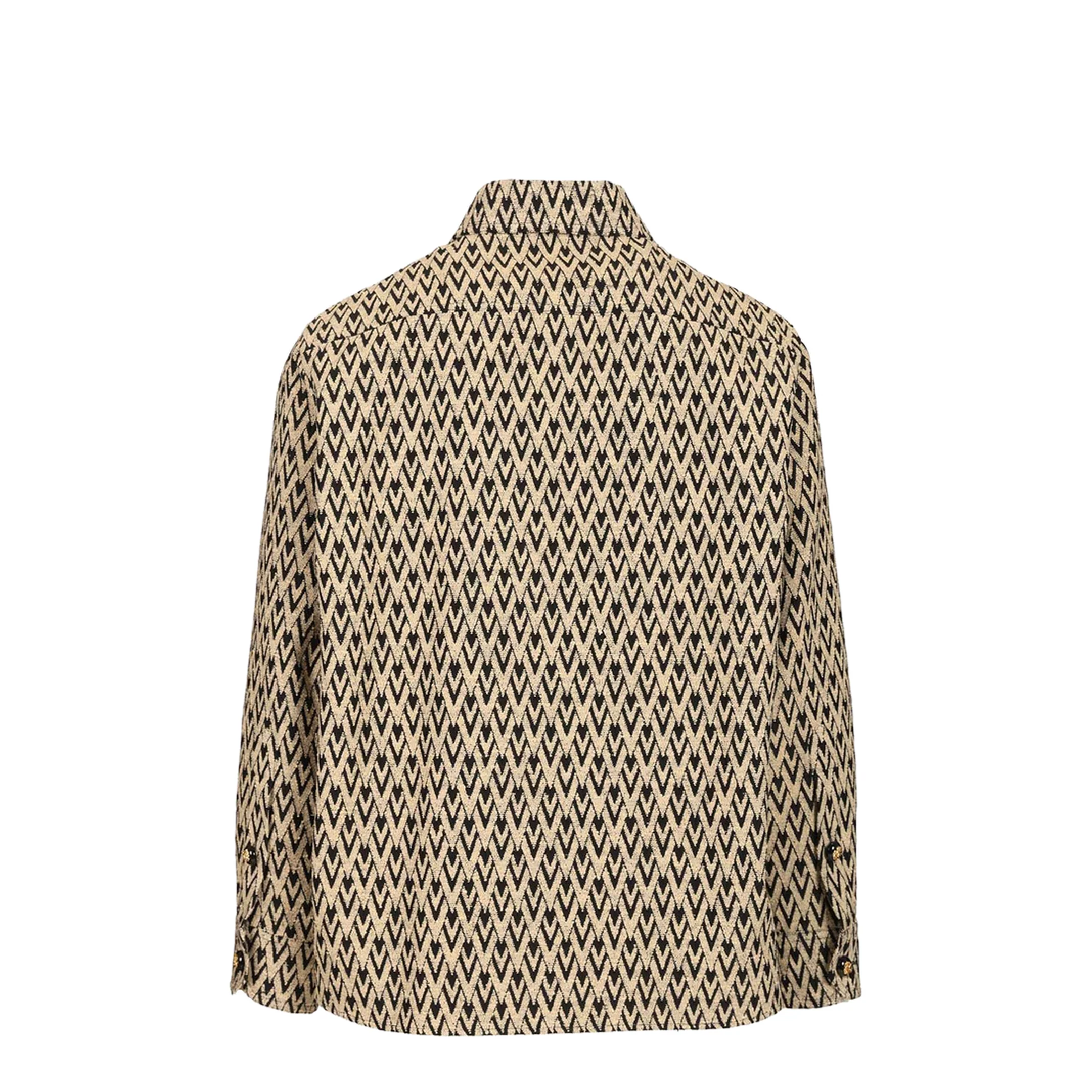 Jacquard Cotton Blend Jacket - Image 2