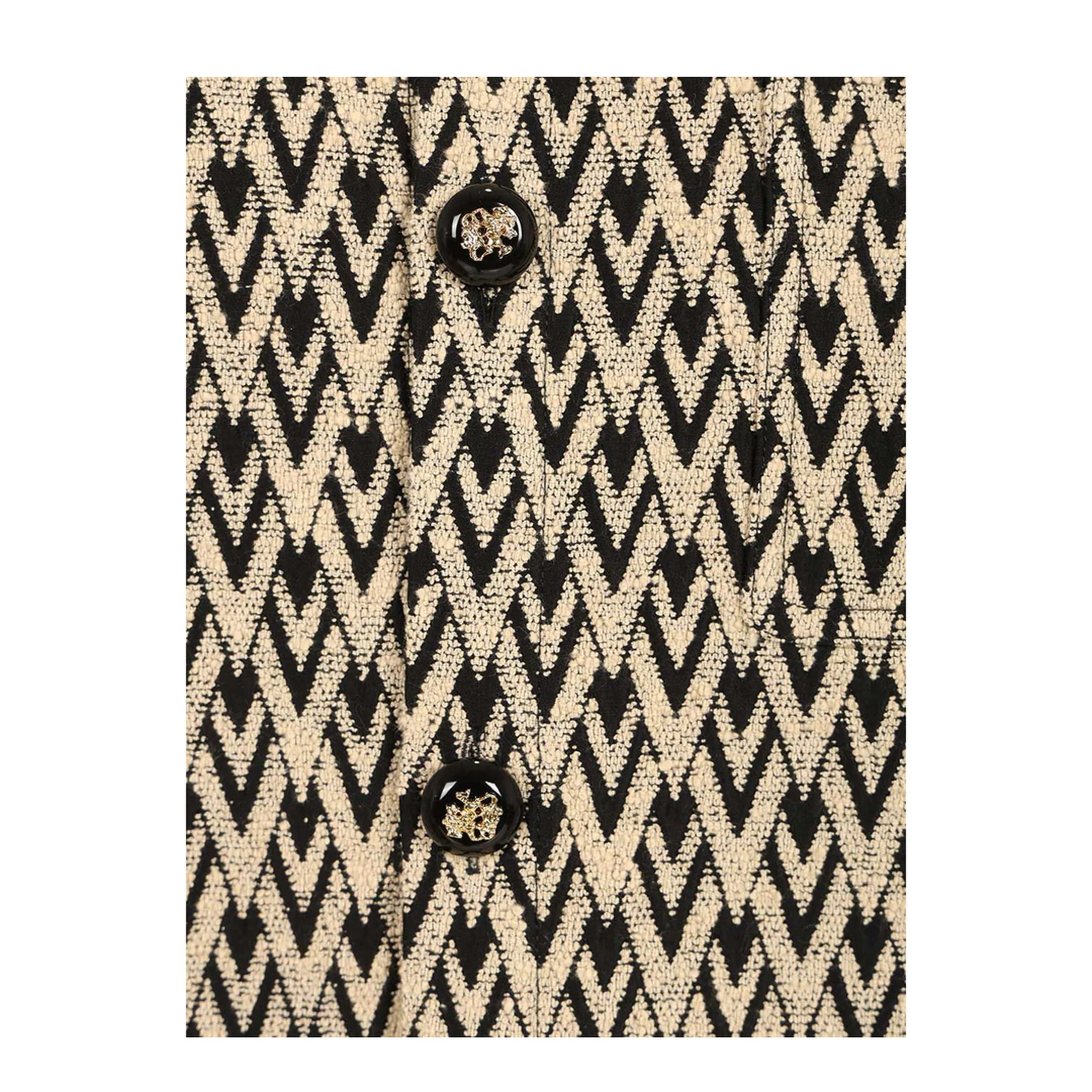 Jacquard Cotton Blend Jacket - Image 4