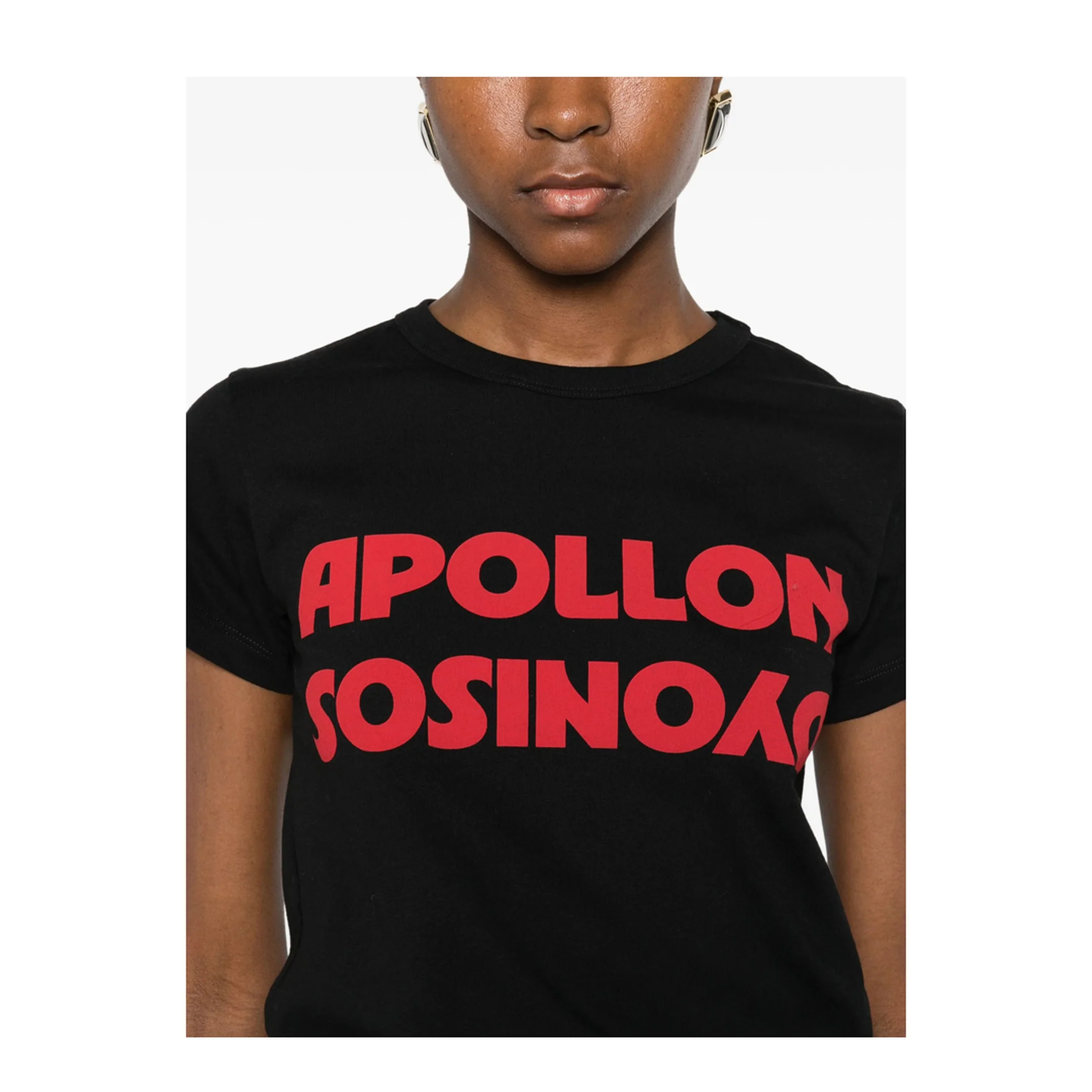 Jersey Cotton T-Shirt Black - Image 2