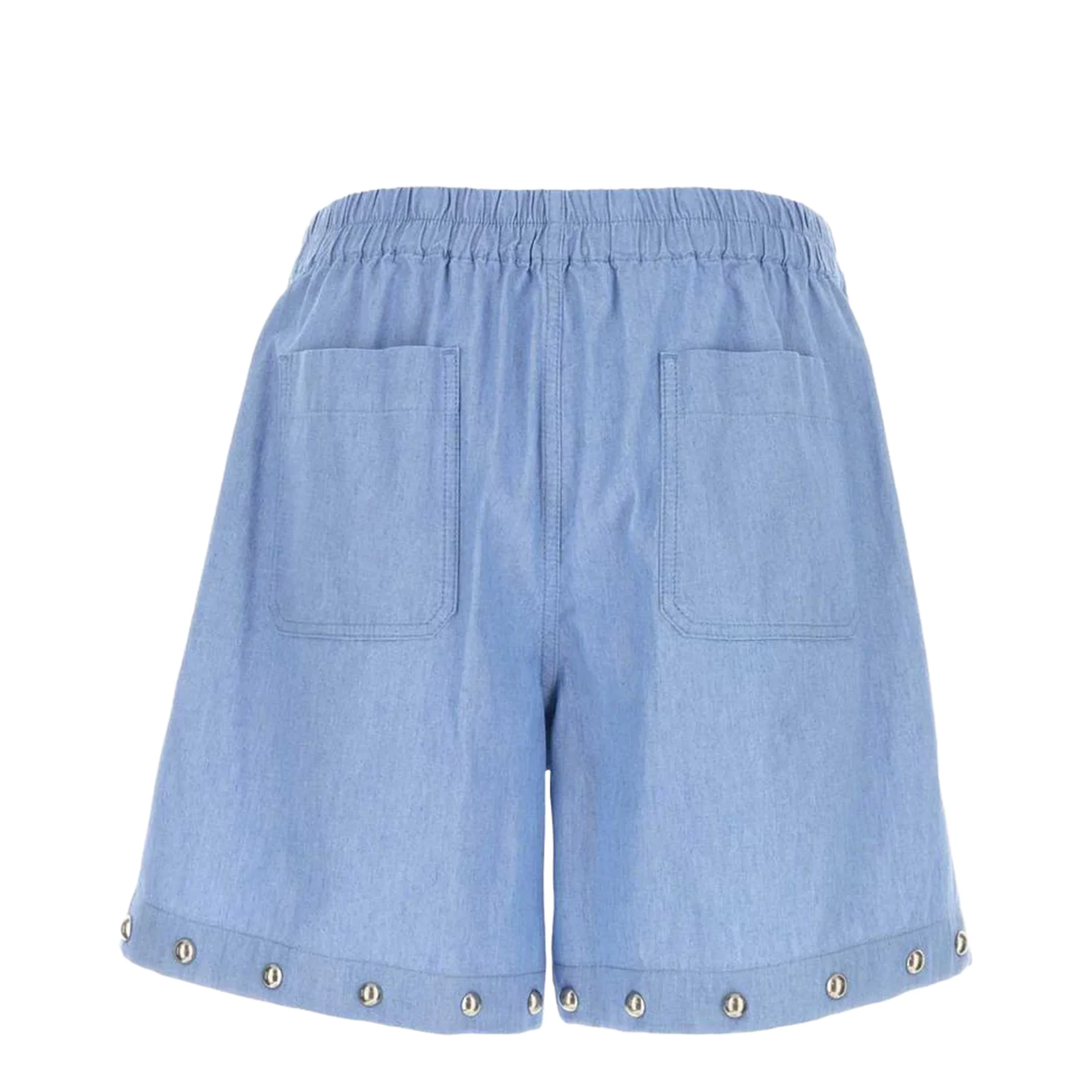 Light Blue Denim Shorts - Image 2