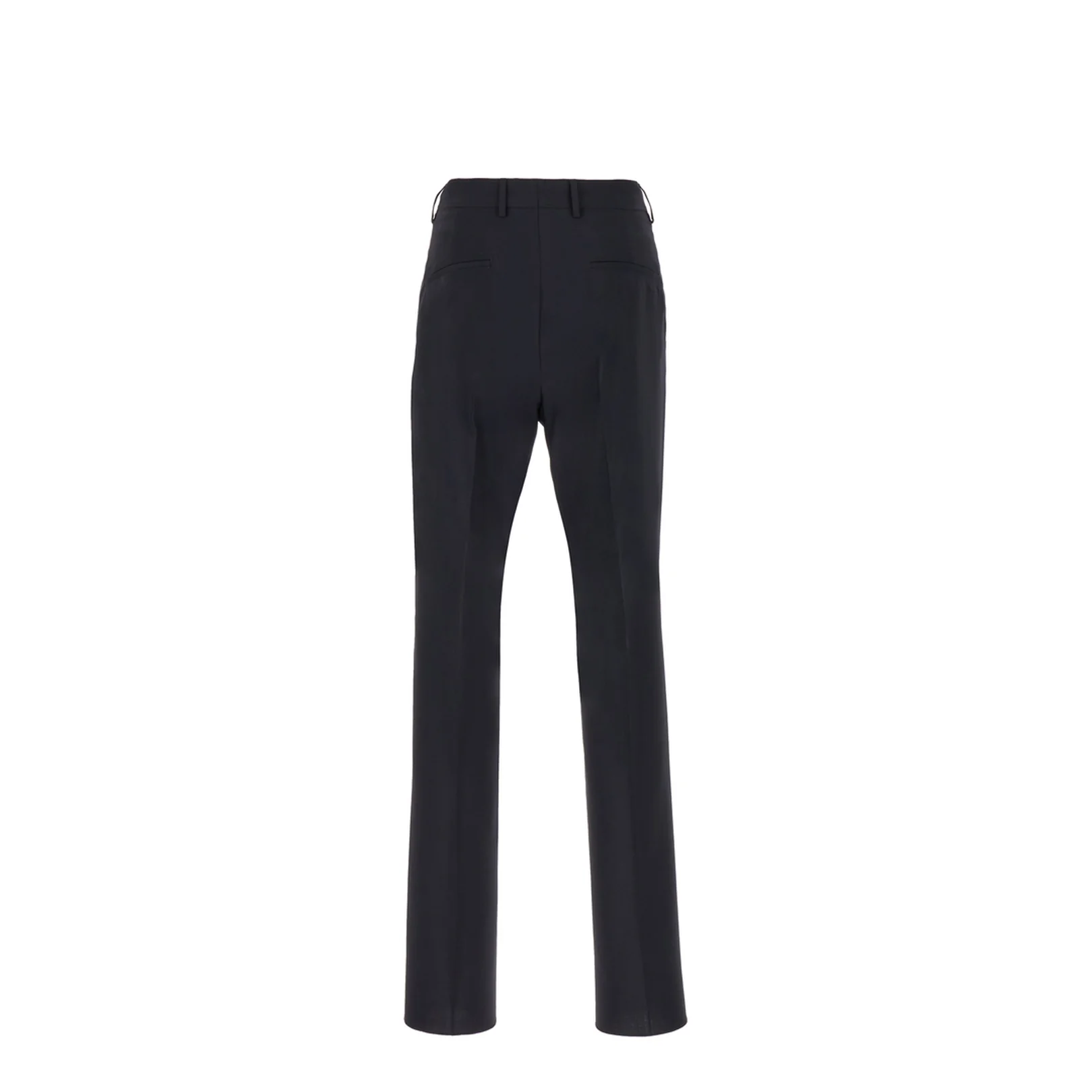 Midnight Blue Wool Blend Pants - Image 4